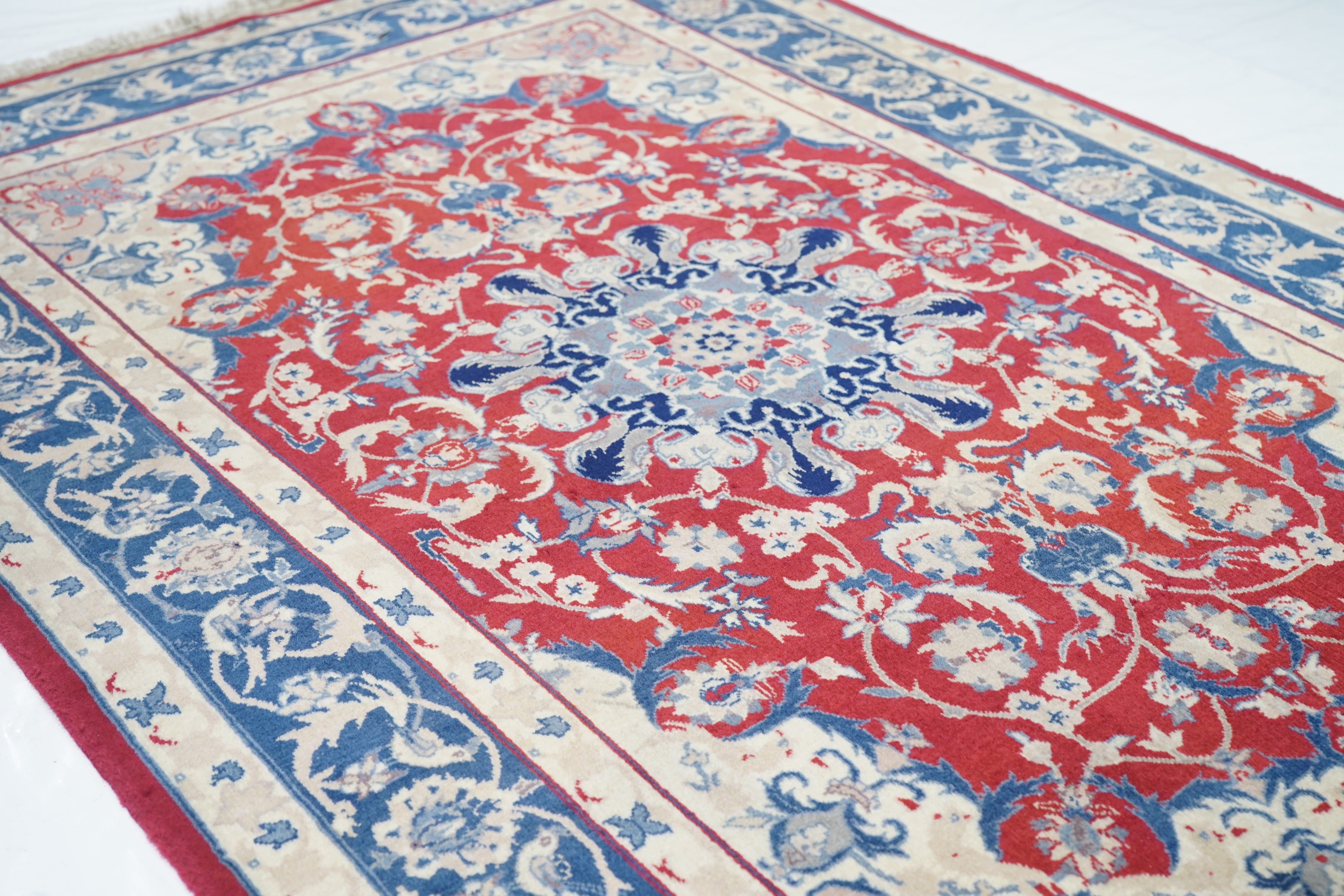Vintage Isfahan Rug 4'0" x 6'0"