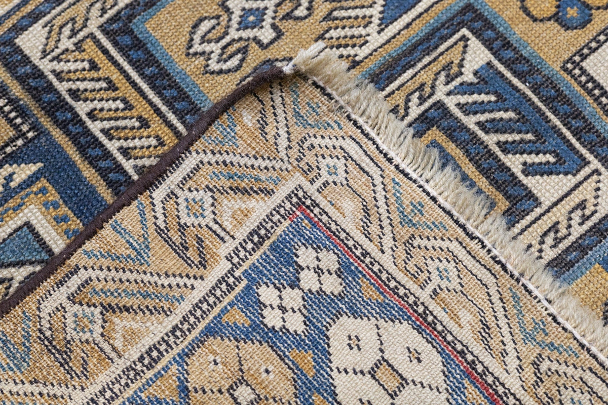 Antique Caucasian Shirvan Rug 3'9'' x 4'10''