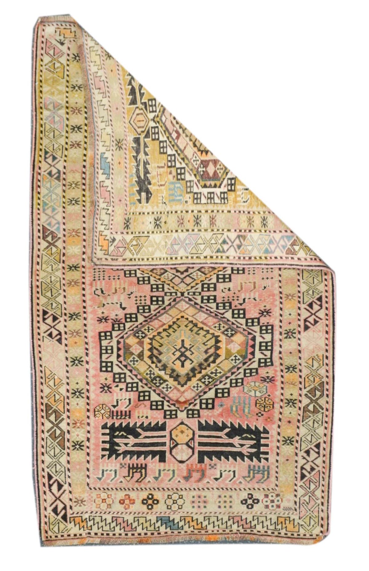 Antique Caucasian Shirvan Rug 2'11'' x 4'9''