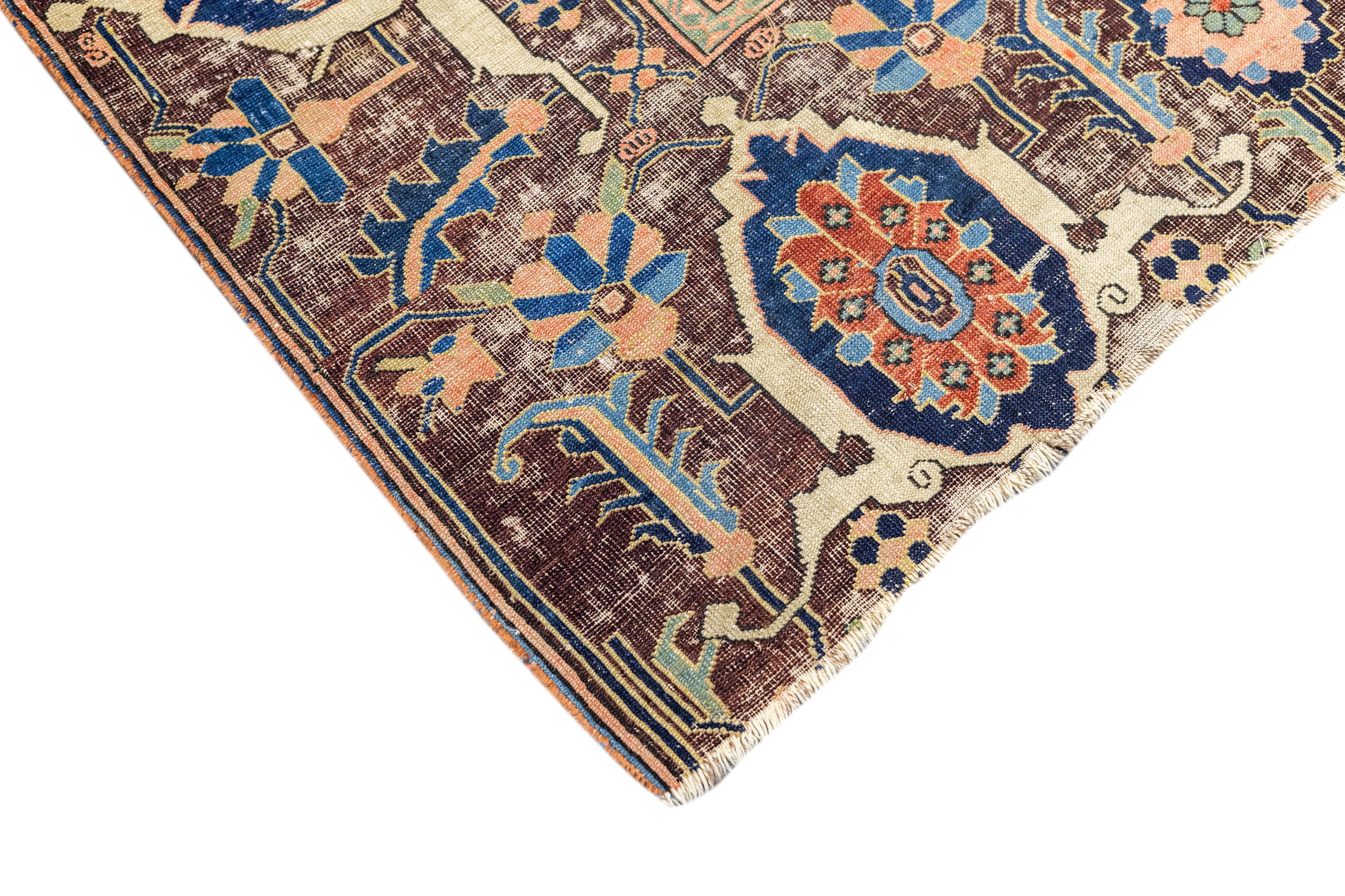 Antique Malayer Rug 4'1'' x 6'3''