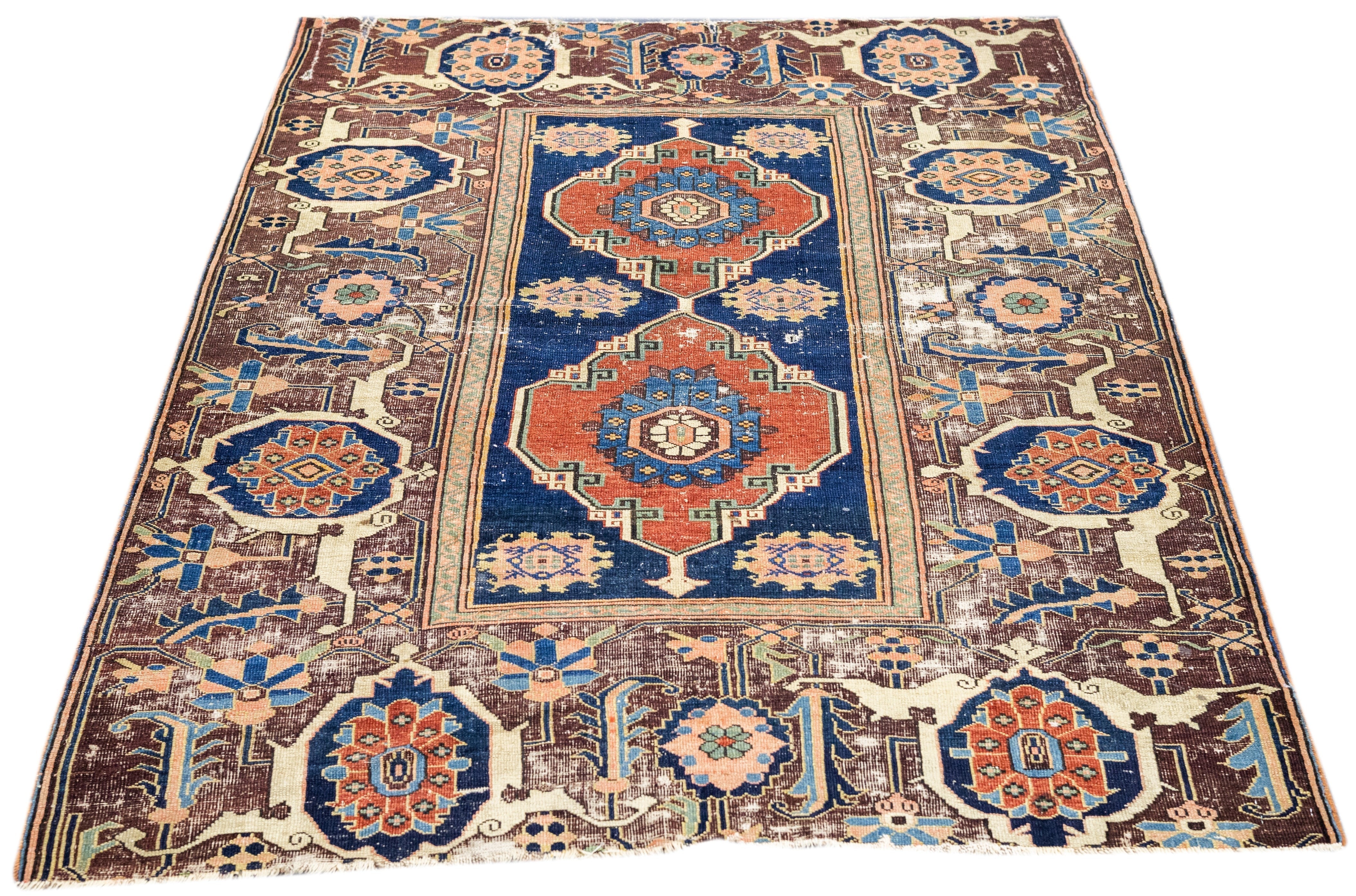 Antique Malayer Rug 4'1'' x 6'3''