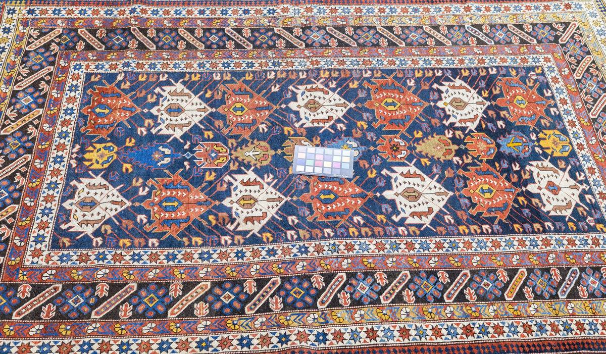 Antique Caucasian Shirvan Rug 4'4'' x 6'3''
