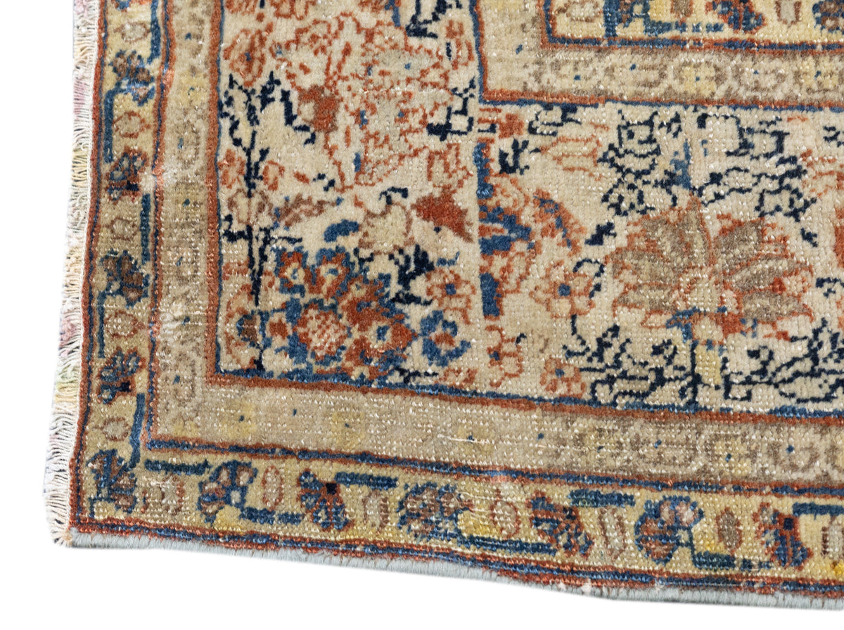 Antique Haji Jalili Tabriz Rug 3'9'' x 5'8''
