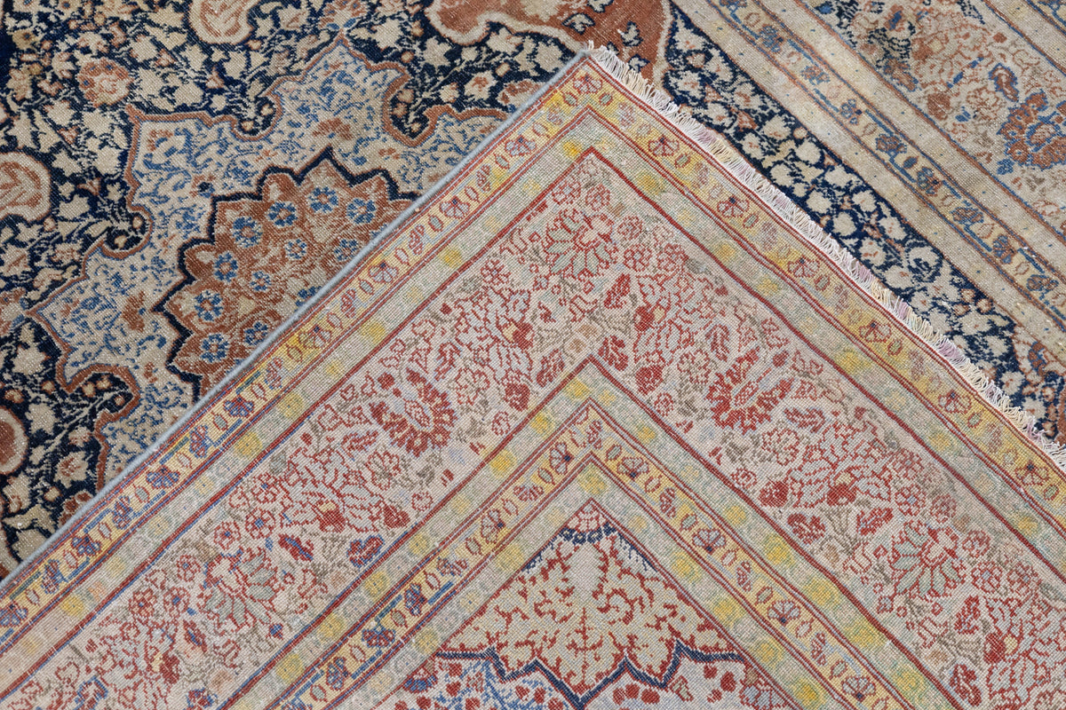Antique Haji Jalili Tabriz Rug 3'9'' x 5'8''