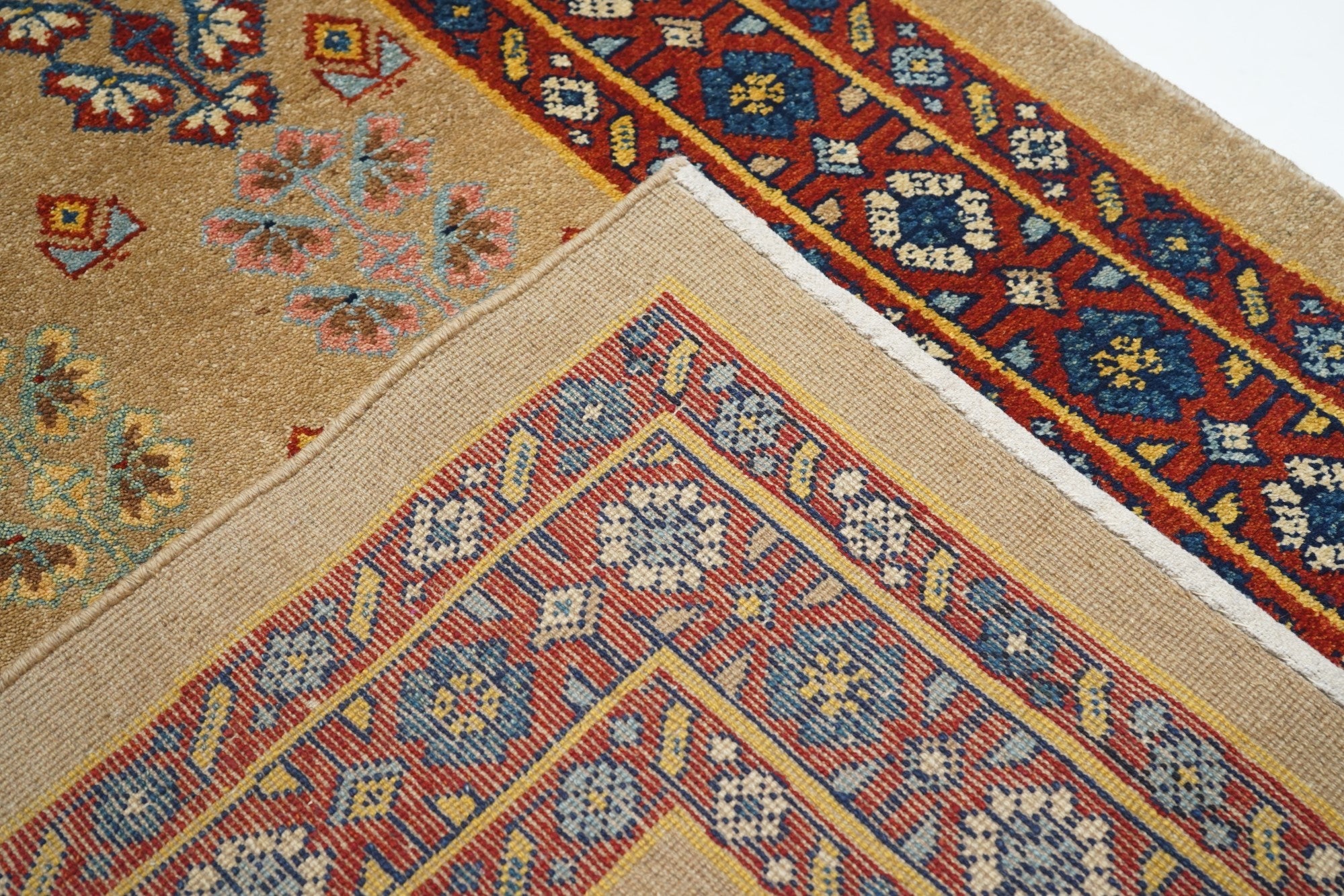 Vintage Veramin Rug 4'4" x 5' 9''