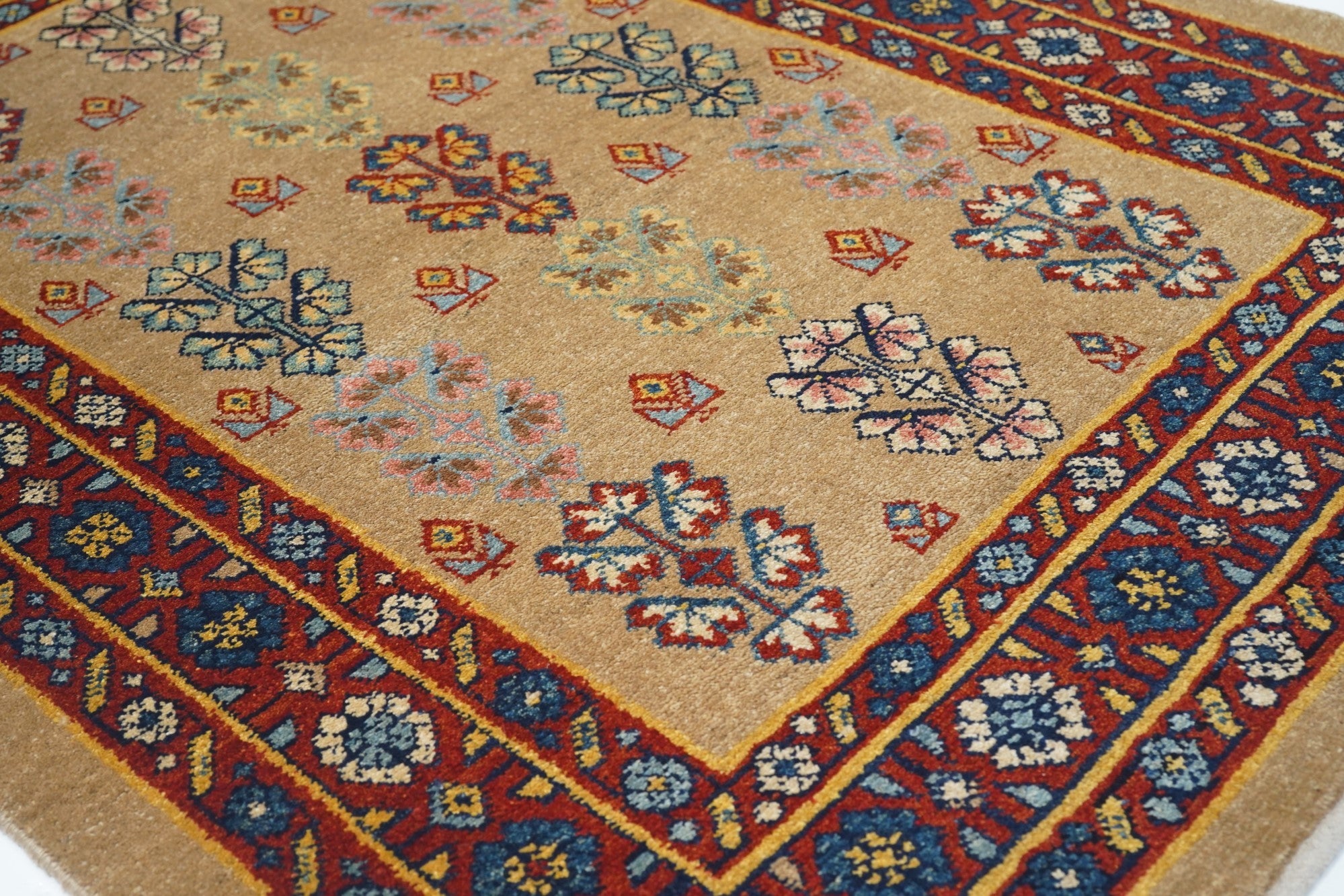 Vintage Veramin Rug 4'4" x 5' 9''
