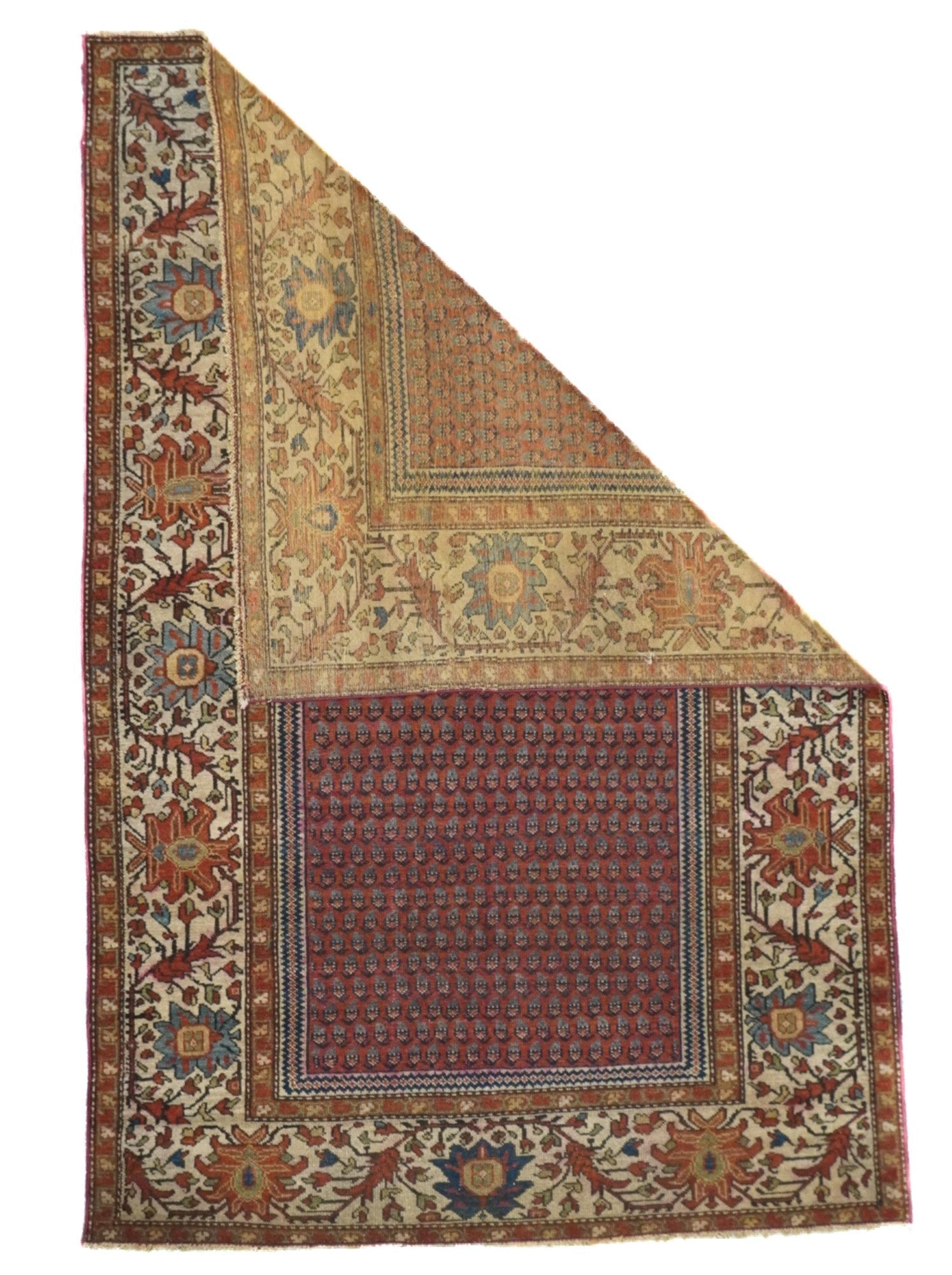 Antique Malayer Rug 4'3'' x 6'3''