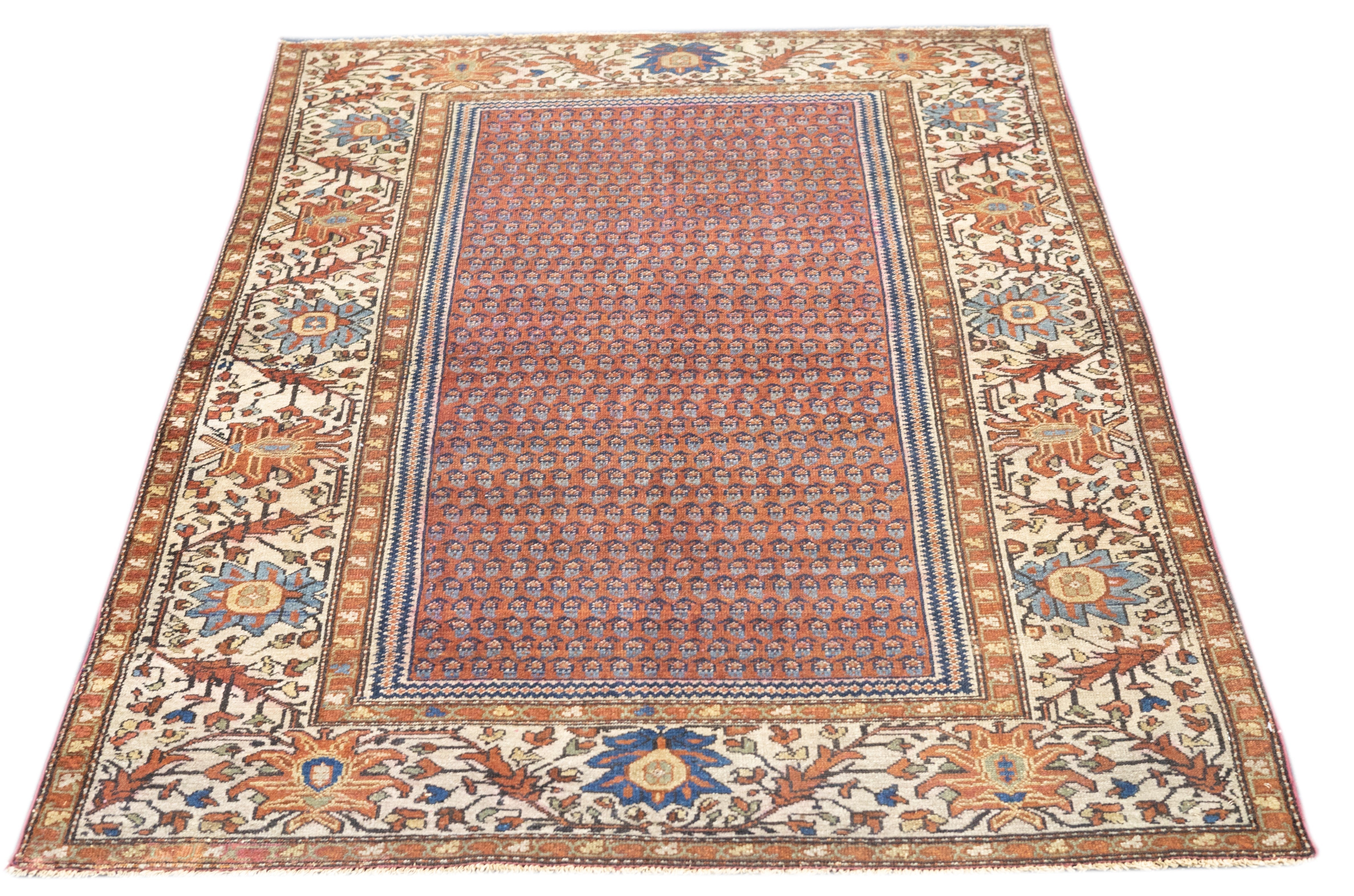 Antique Malayer Rug 4'3'' x 6'3''