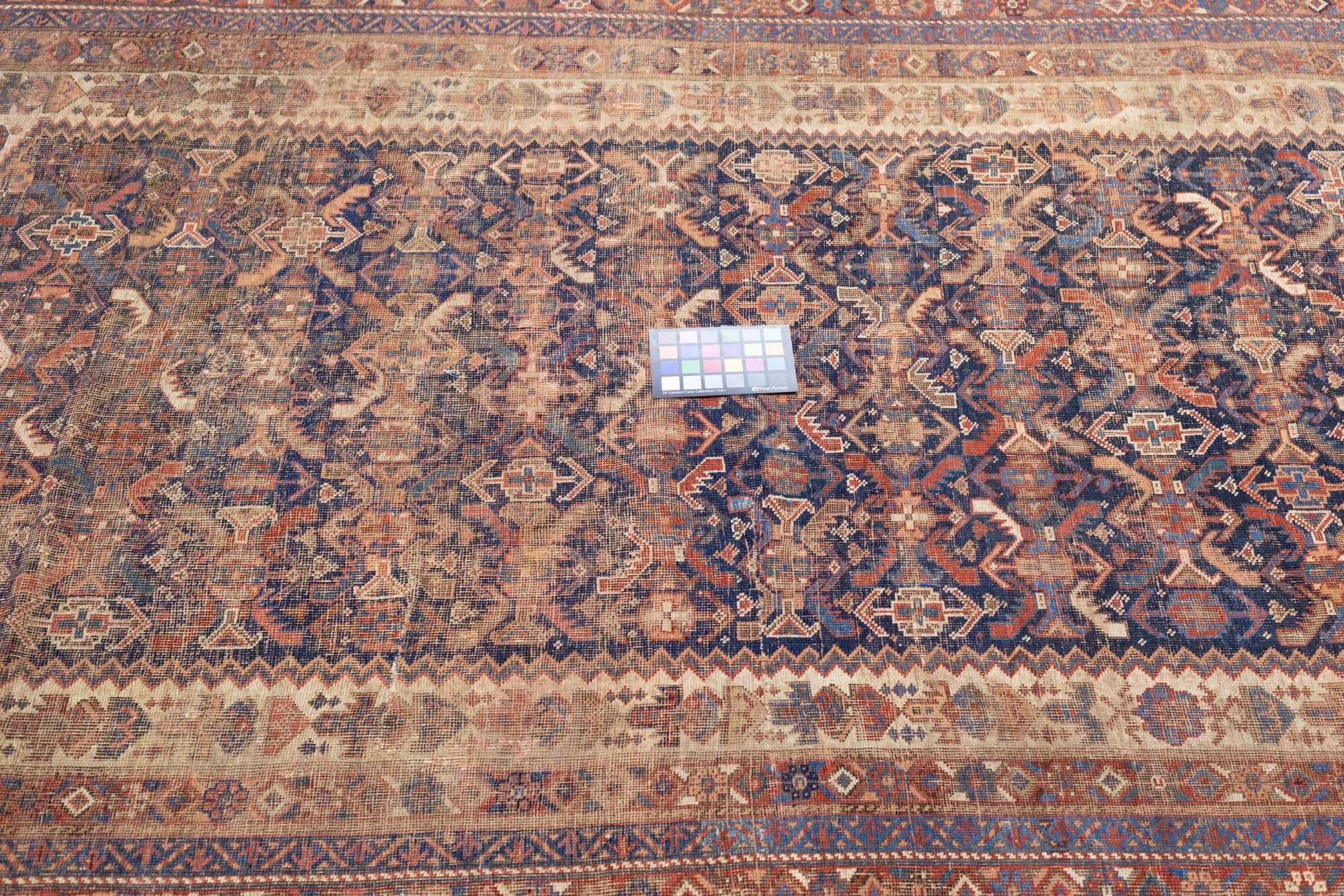 Antique Qashqai Rug 4'6'' x 8'4''
