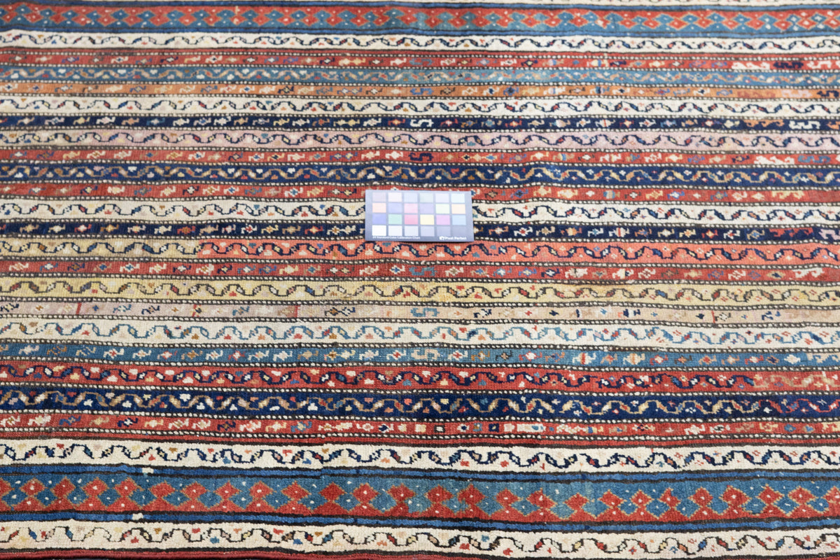 Antique Caucasian Kazak Rug 3'8'' x 8'1''