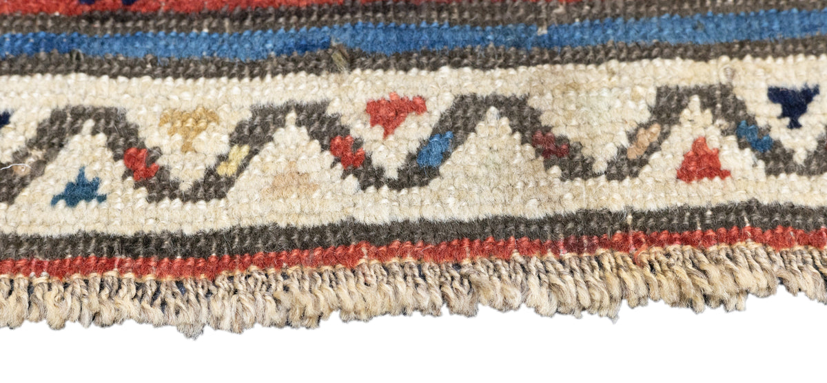 Antique Caucasian Kazak Rug 3'8'' x 8'1''