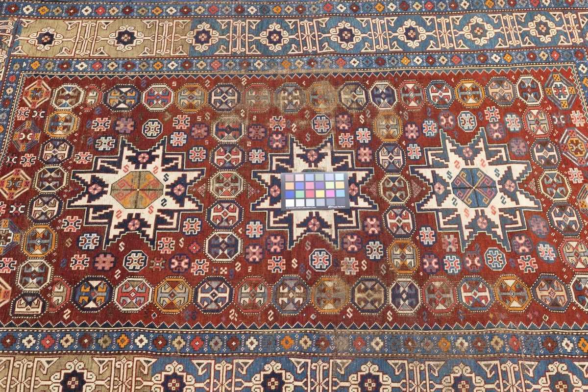 Antique Caucasian Shirvan Rug 3'11'' x 5'9''