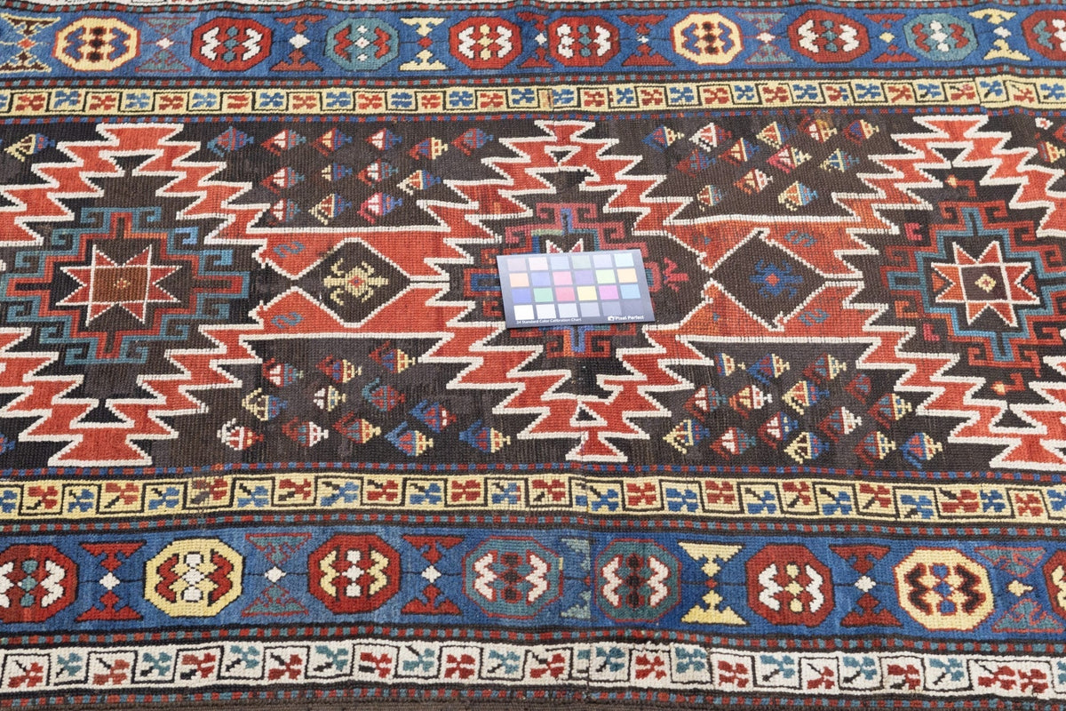 Antique Caucasian Kharabagh Rug 3'6'' x 6'10''
