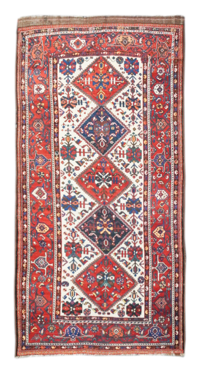 Antique Kurdish Rug 5'7'' x 10'10''