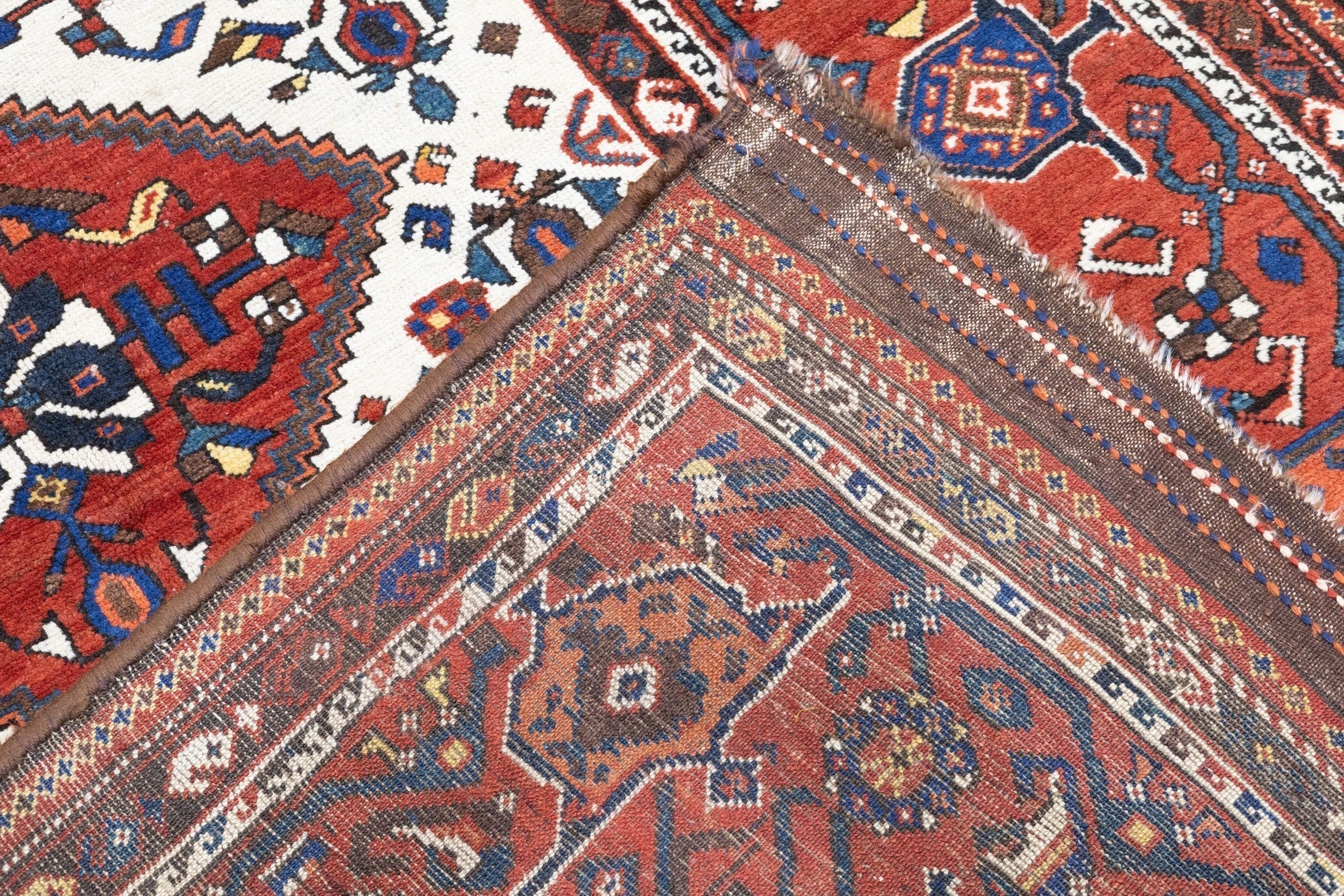 Antique Kurdish Rug 5'7'' x 10'10''