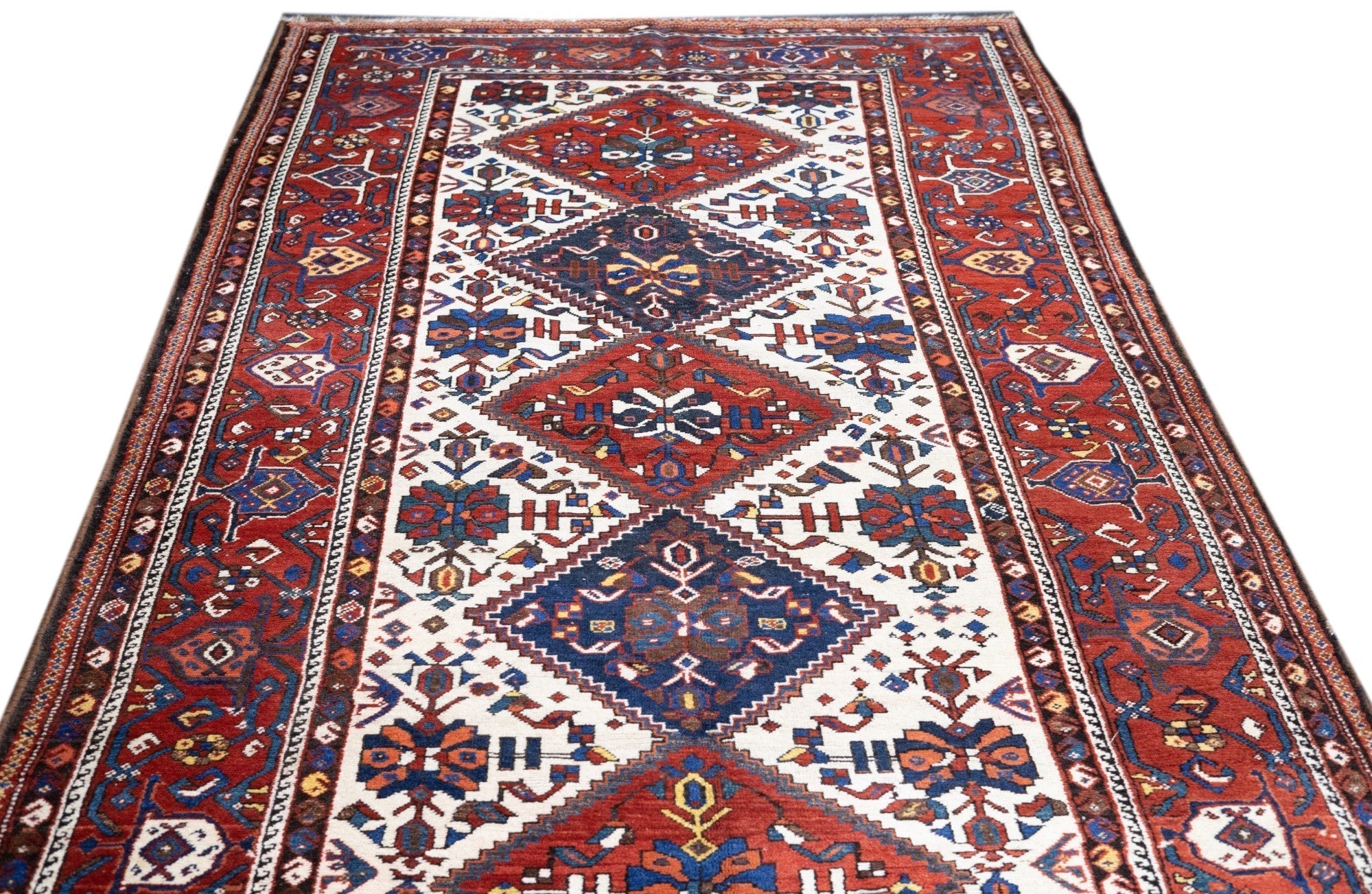 Antique Kurdish Rug 5'7'' x 10'10''