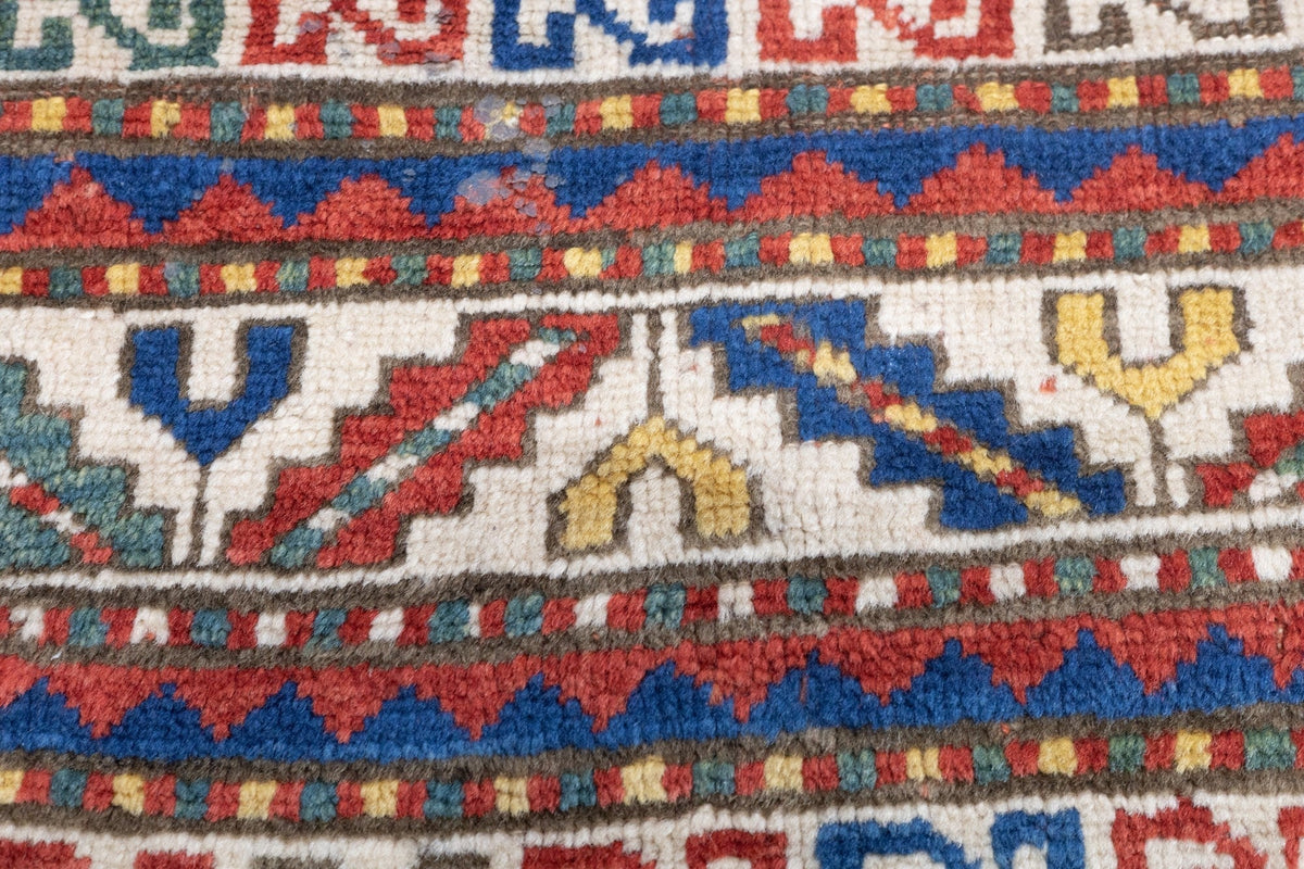 Antique Kazak Rug 4'5'' x 7'3''