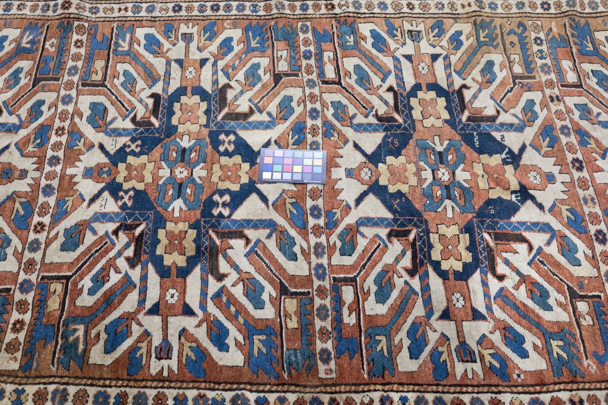 Antique Caucasian Kazak Rug 4'3'' x 8'10''