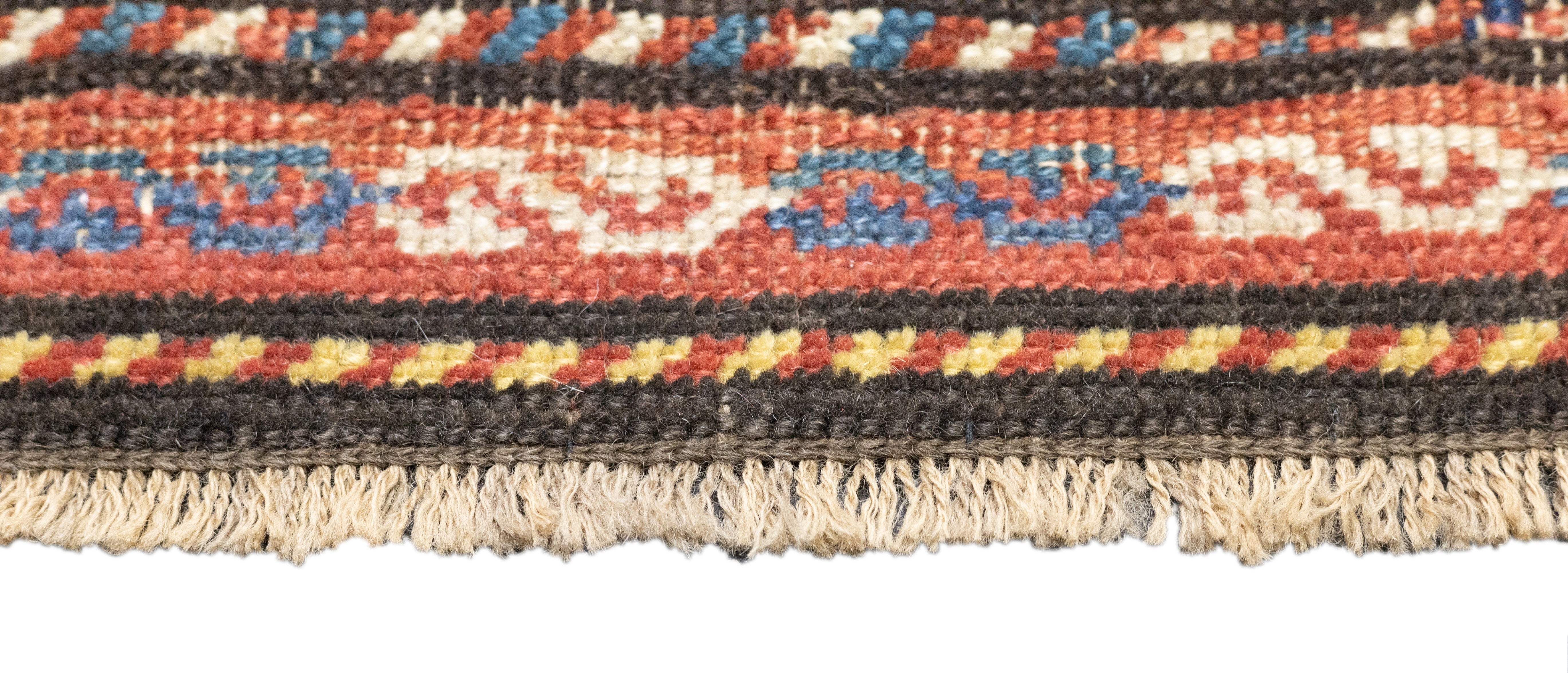 Antique Caucasian Ganje Rug 3'0" x 10'2''