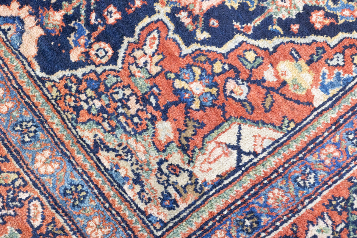 Antique Farahan Sarouk Rug 4'3'' x 6'10''