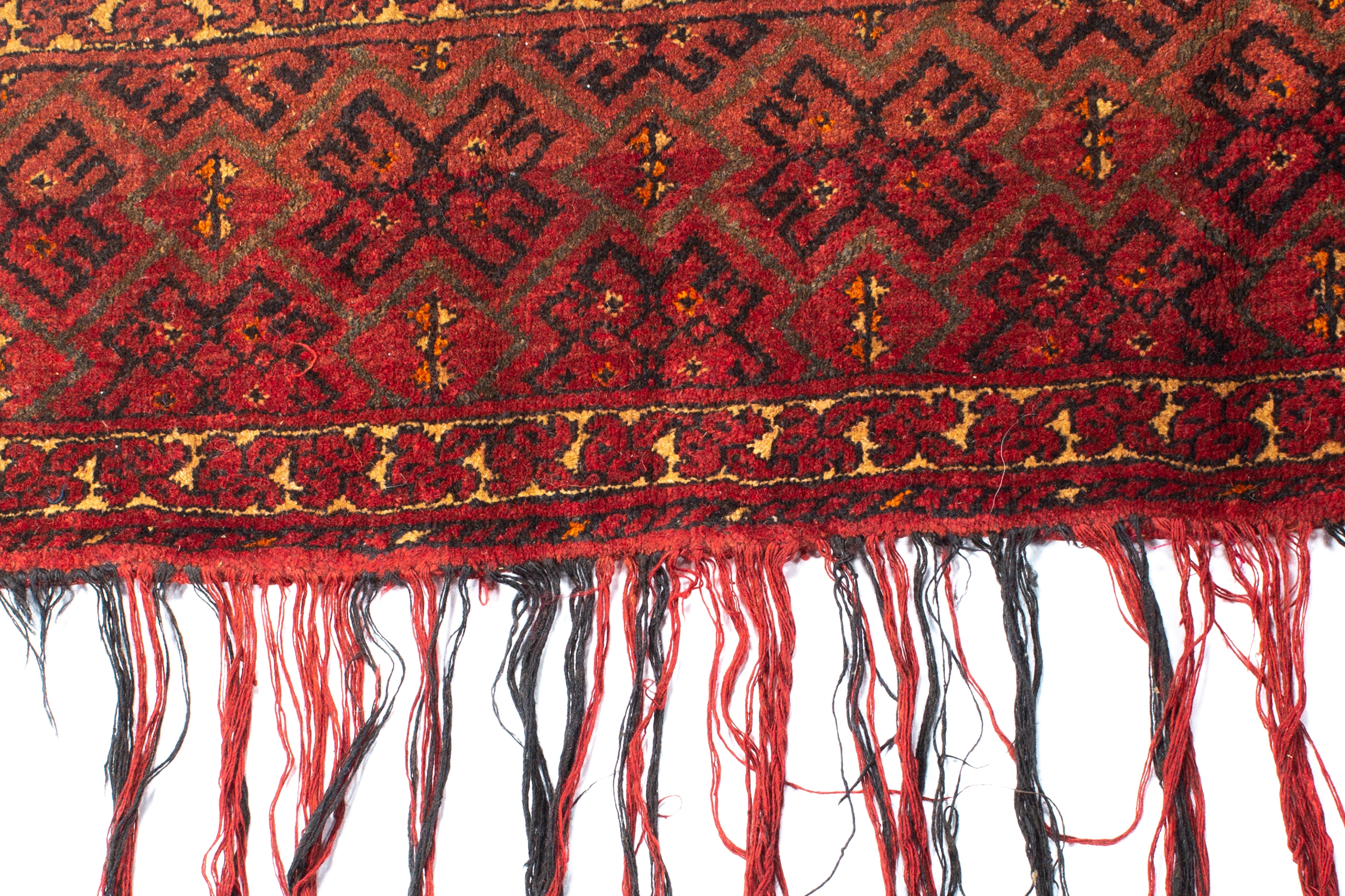 Antique Turkmen Bokara Rug 1' 2'' x 4' 9''