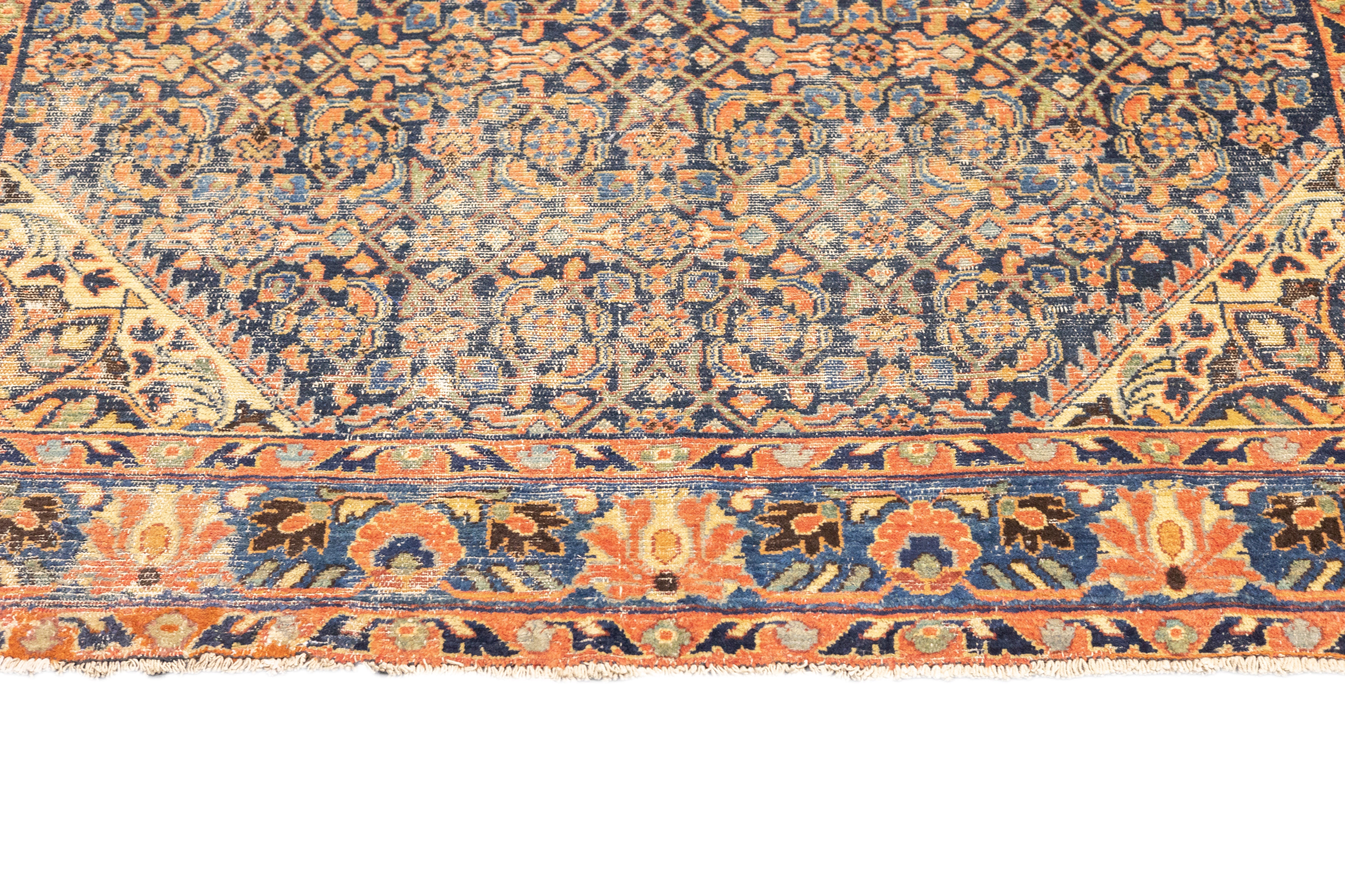 Antique Malayer Rug 4'7'' x 7'0"