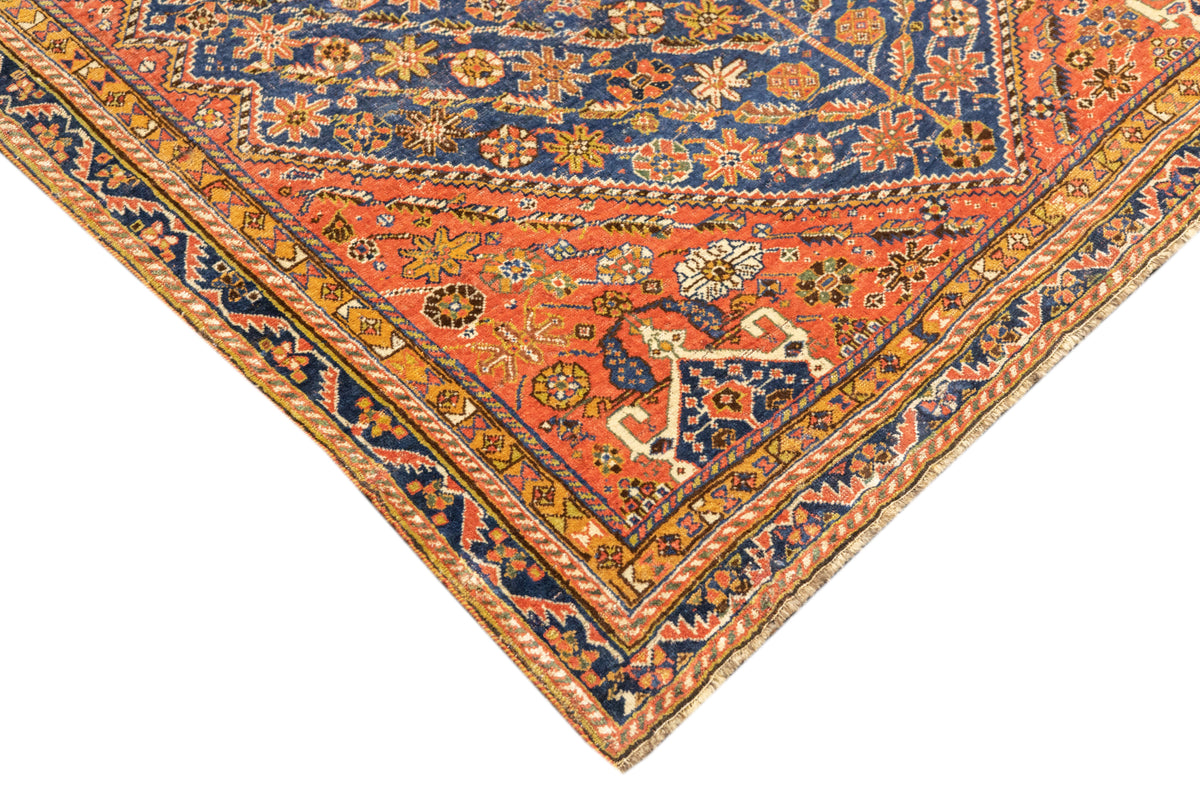 Antique Gashgai Rug 4'9'' x 6'8''
