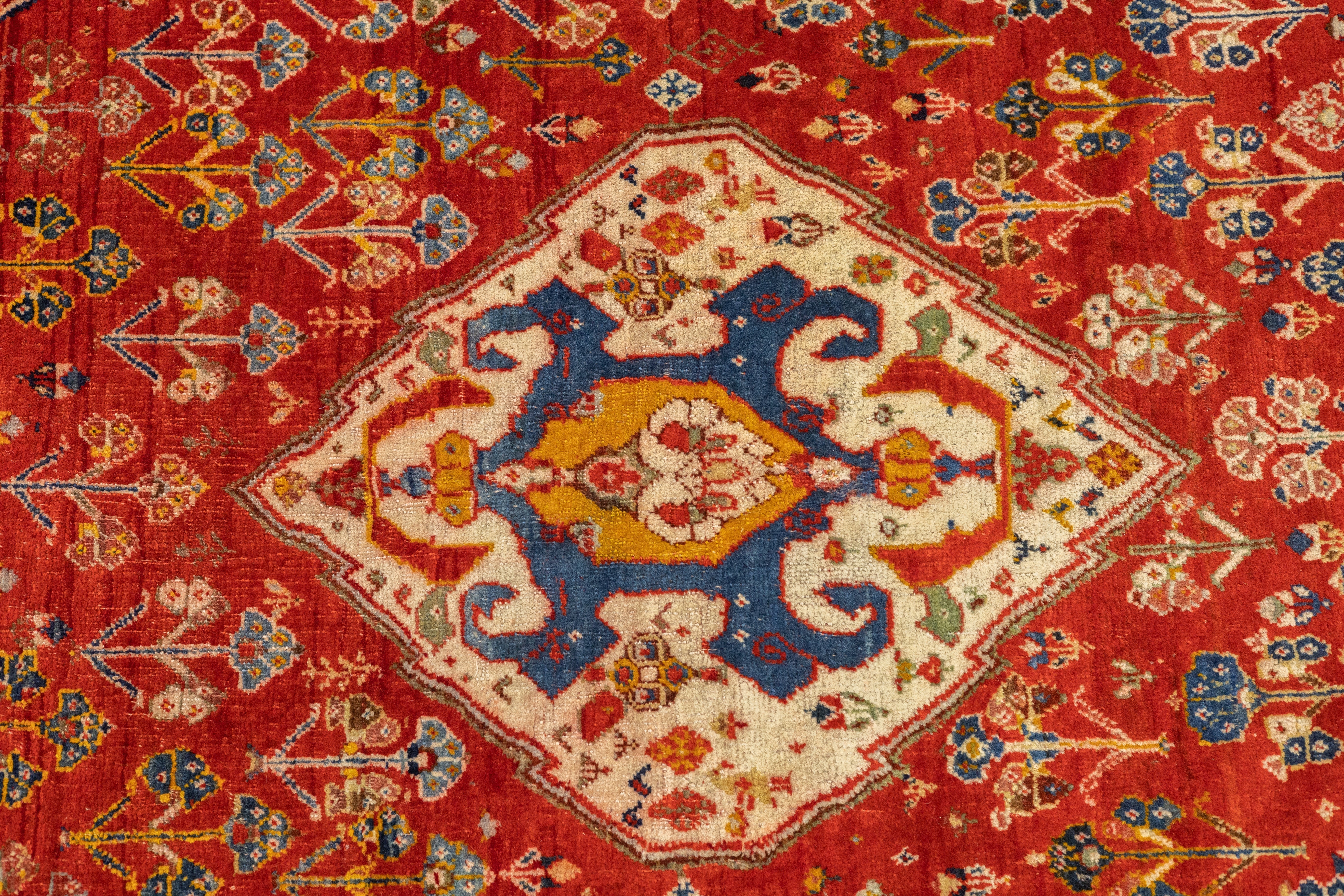 Antique Qashqai Rug 3'5'' x 5'0"