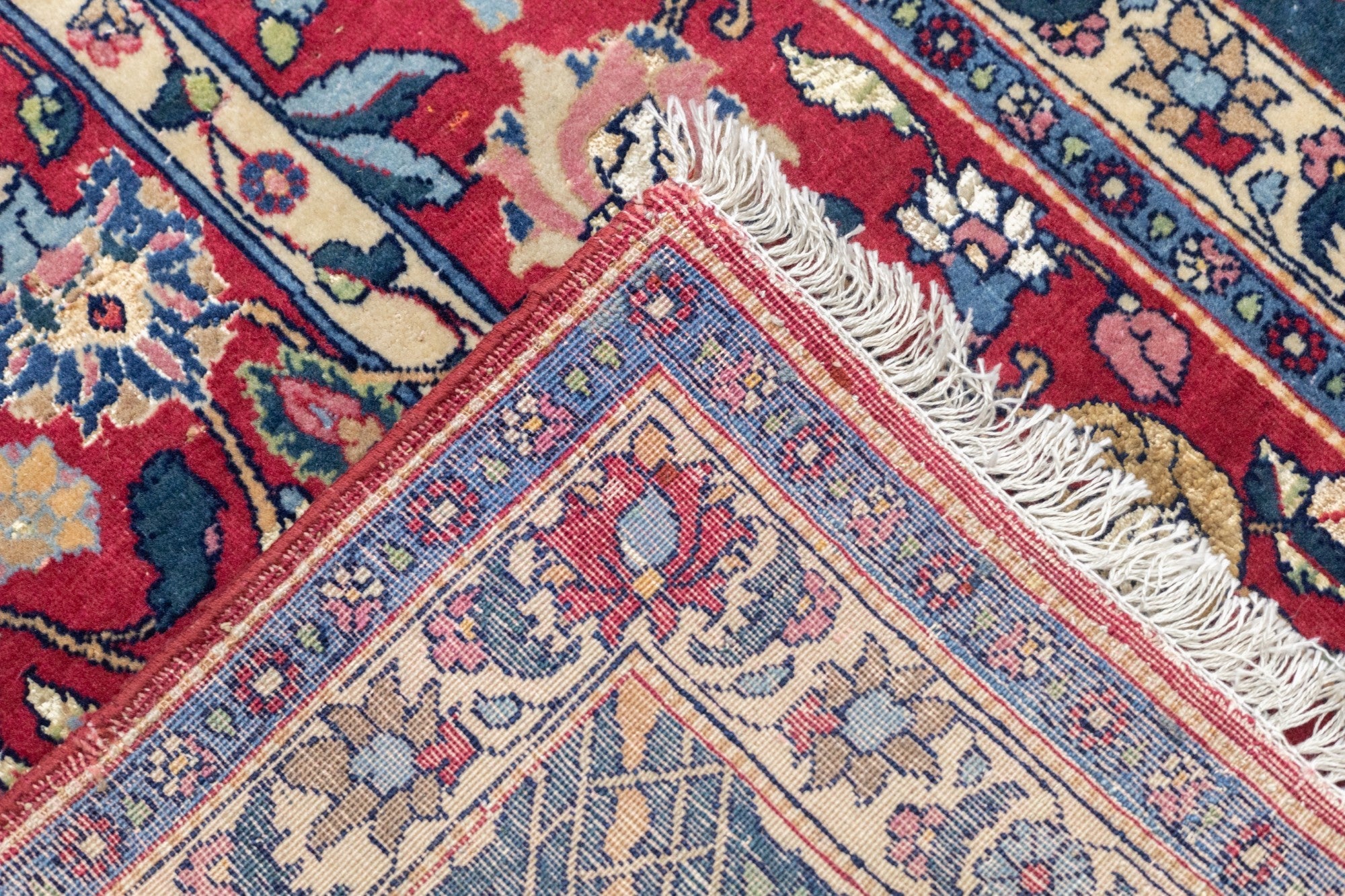 Antique Tehran Rug 4'3" x 7' 5''
