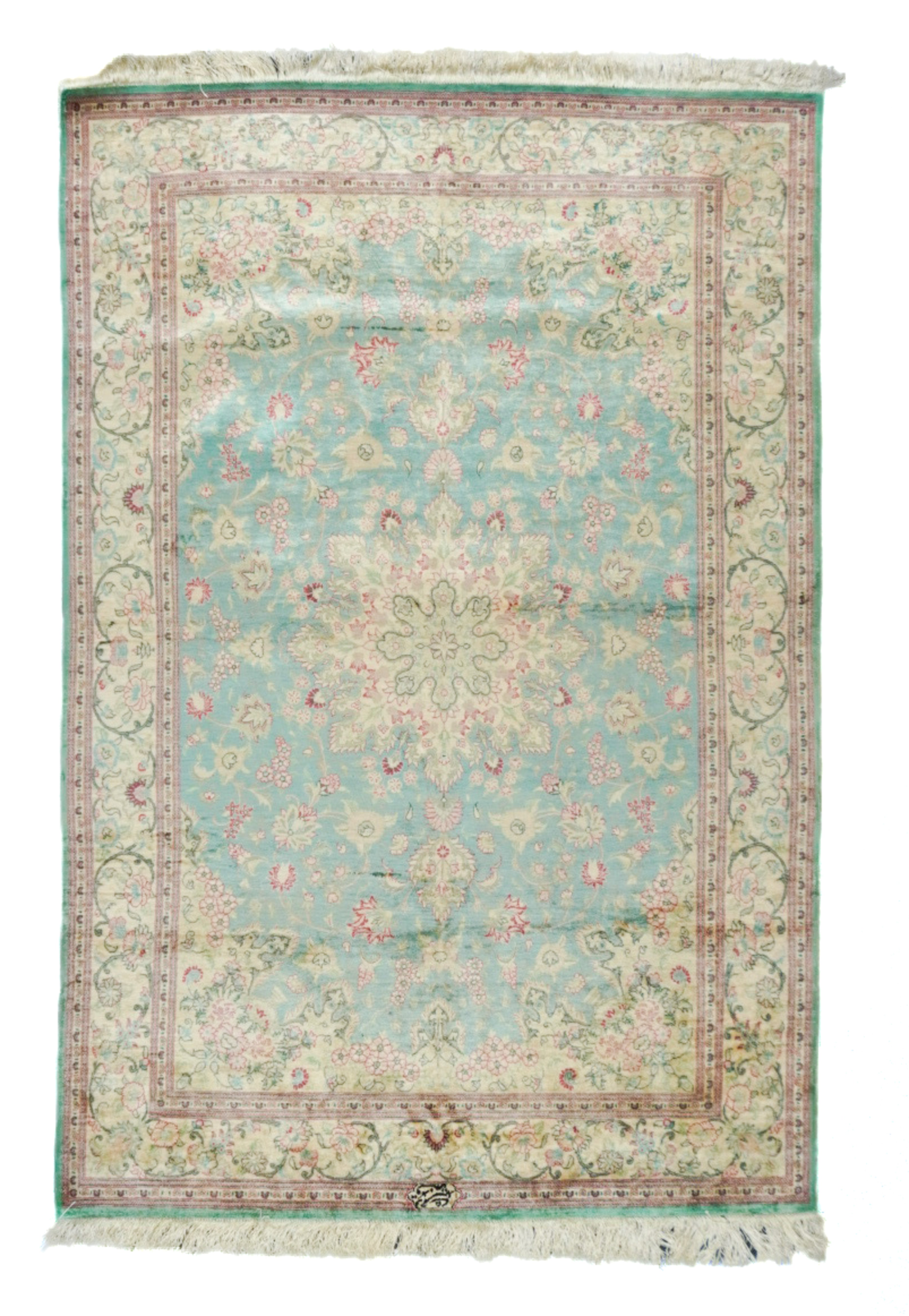 Vintage Qum Rug 4'3'' x 6'6''