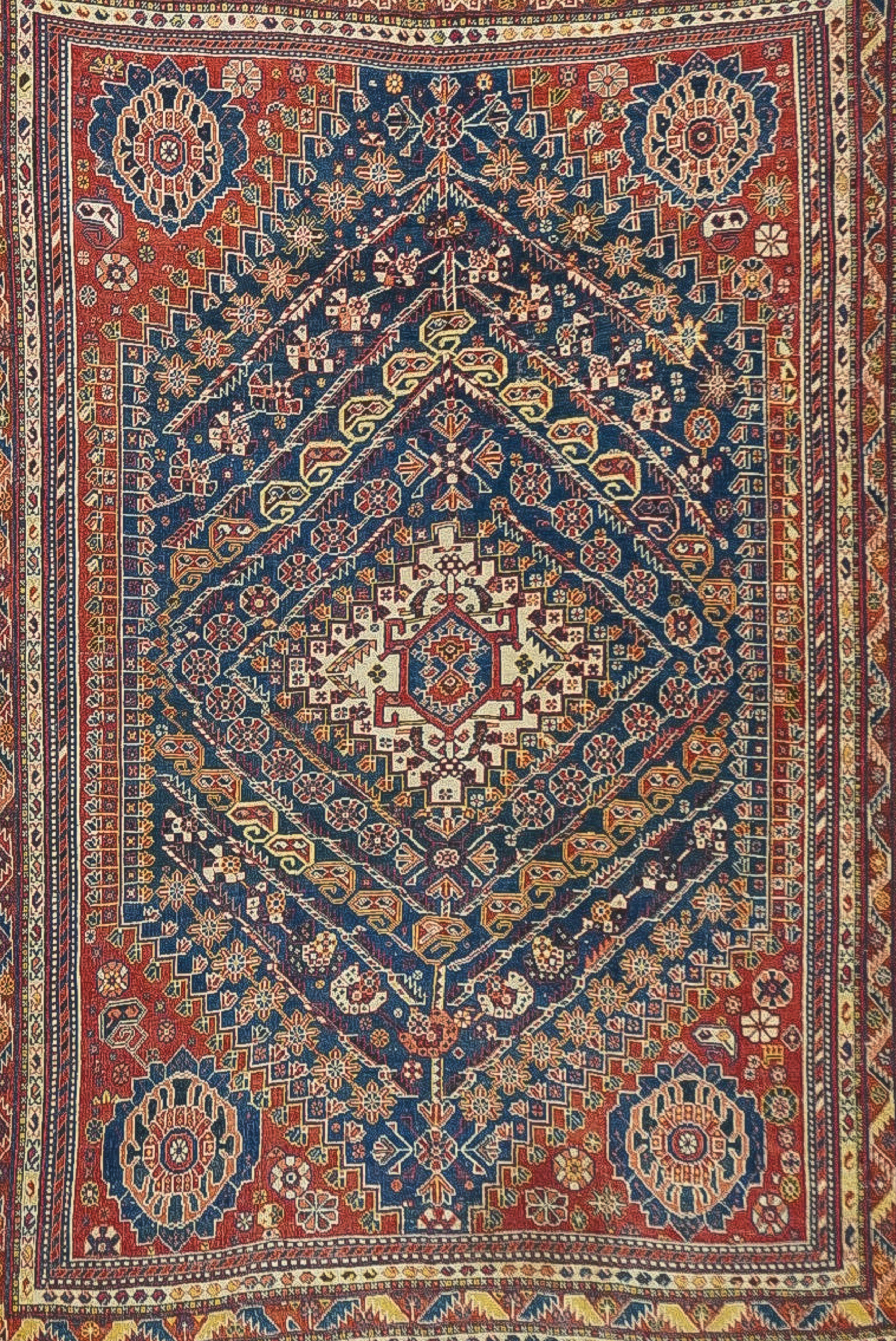 Antique Qashqai Rug 5'4'' x 7'10''