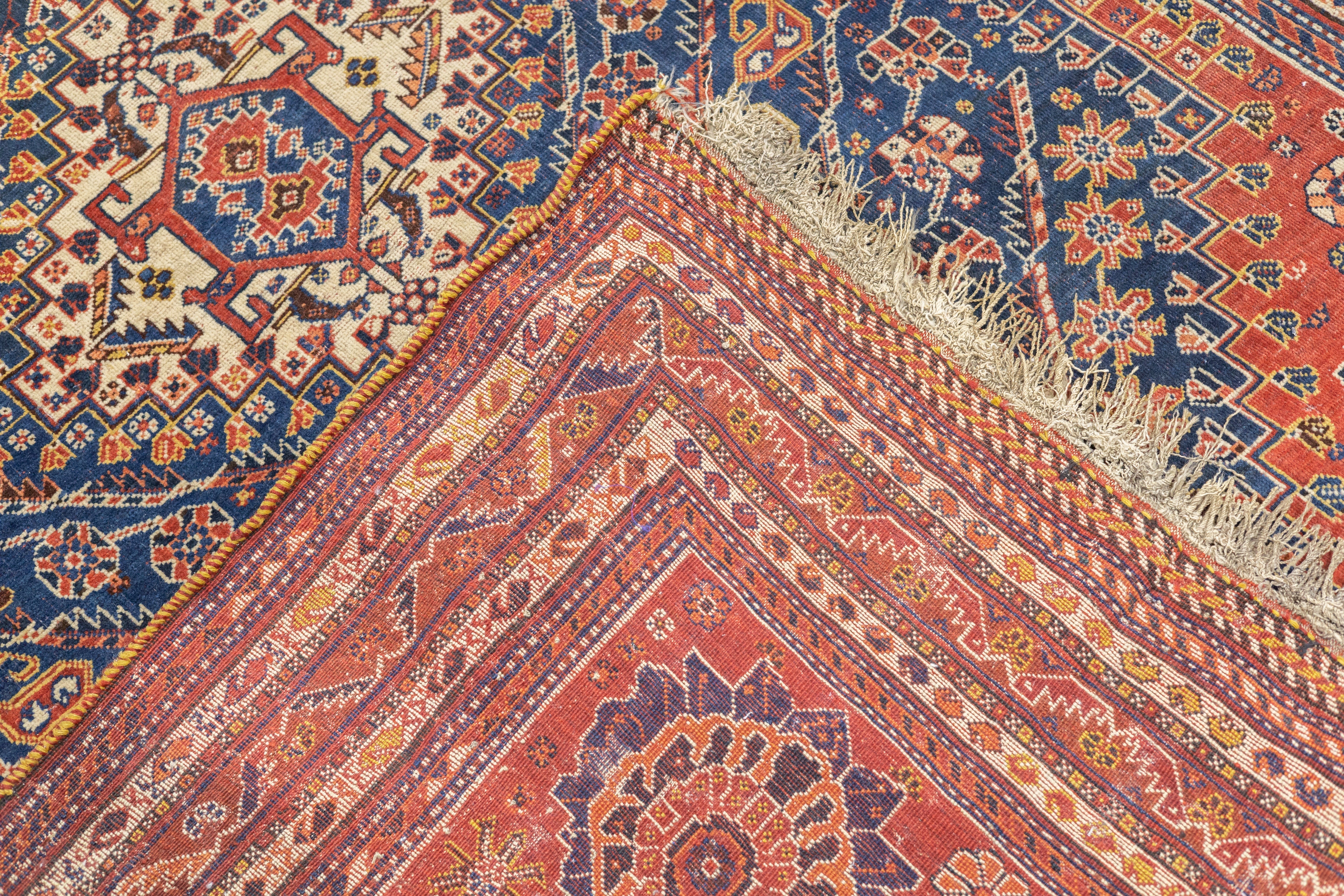 Antique Qashqai Rug 5'4'' x 7'10''