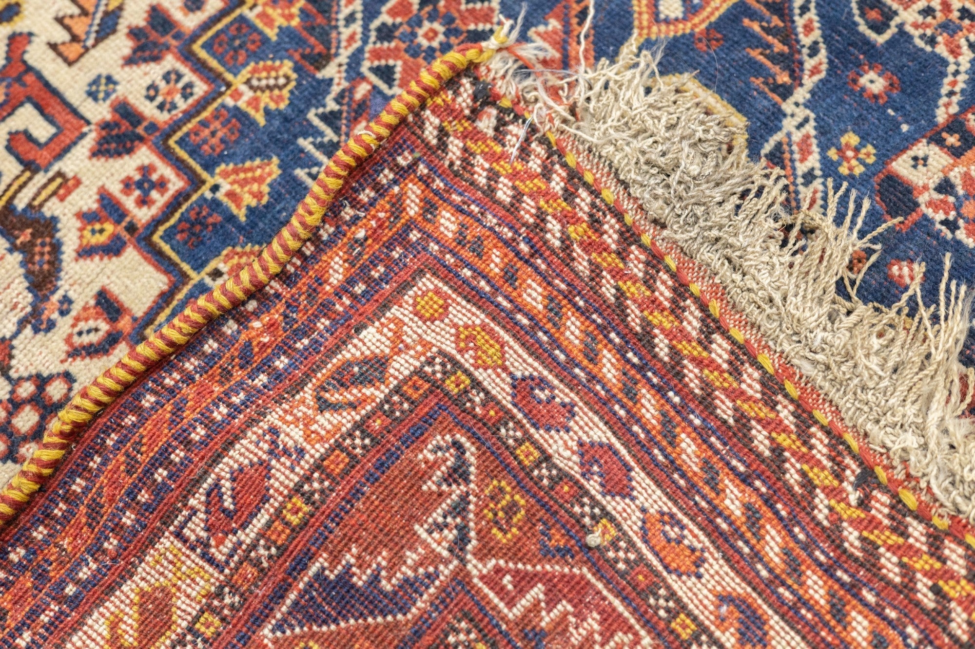 Antique Qashqai Rug 5'4'' x 7'10''