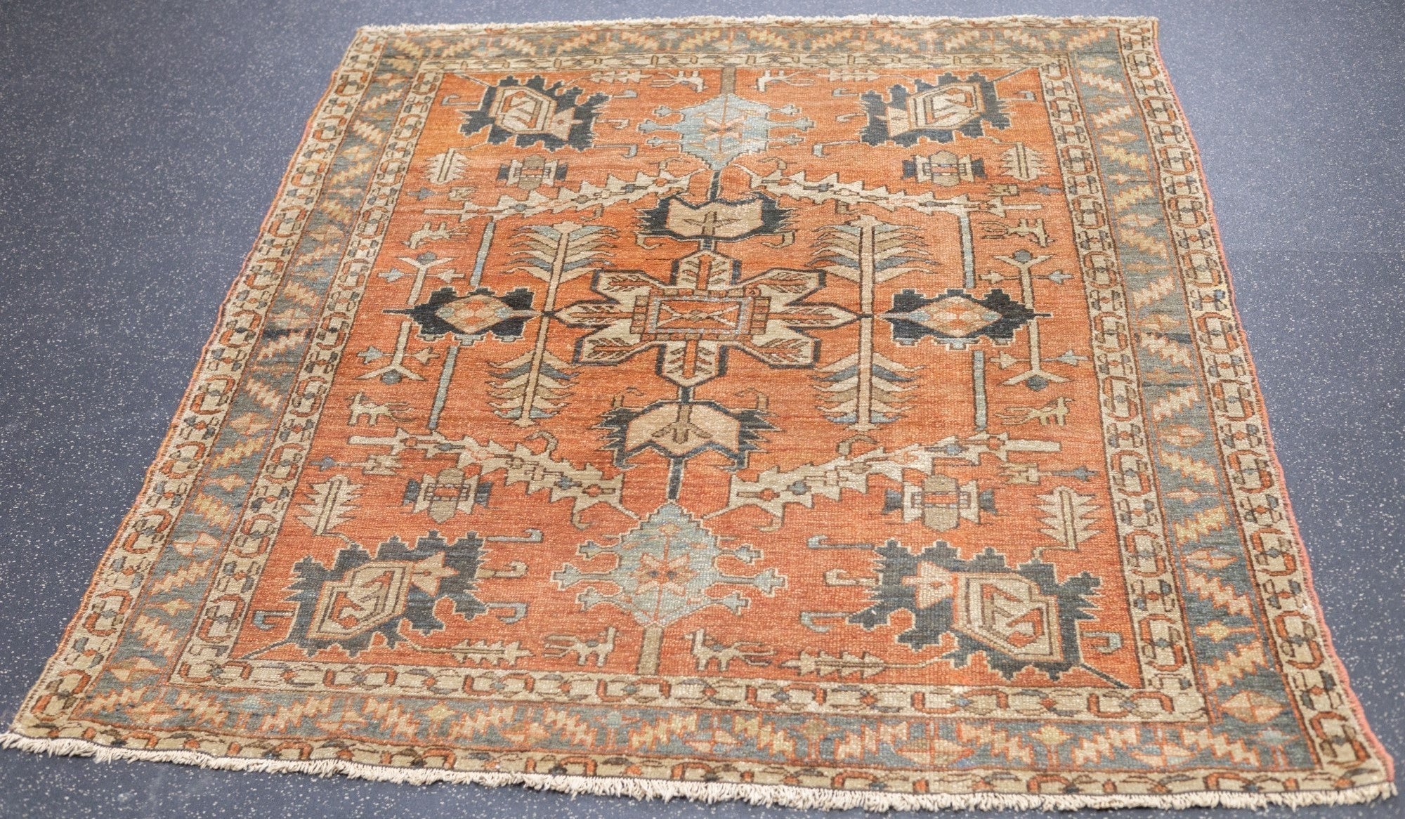 Antique Bakhshayesh Rug 5'0" x 6'4''