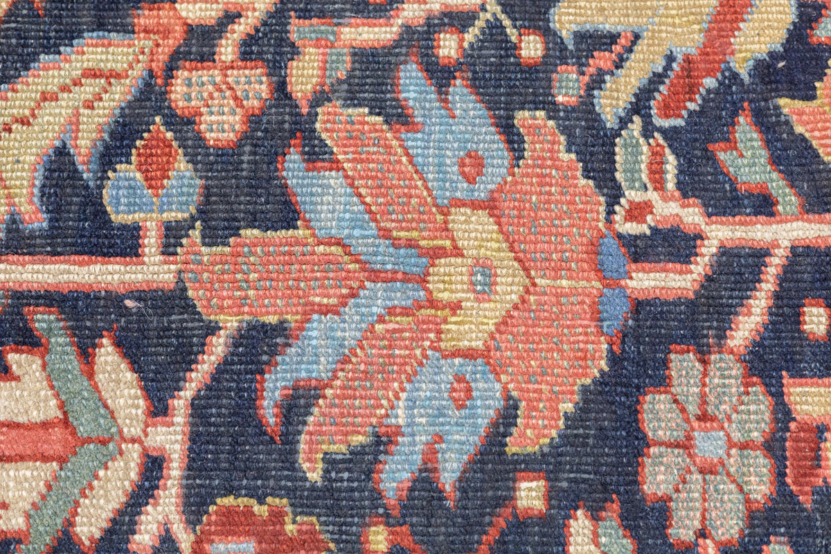 Antique Serapi Rug 8'8'' x 12'4''