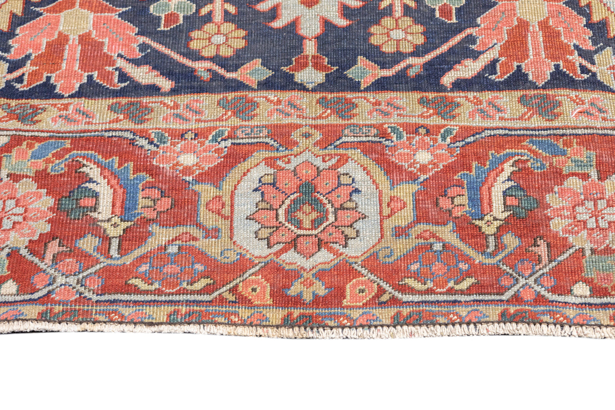 Antique Serapi Rug 8'8'' x 12'4''