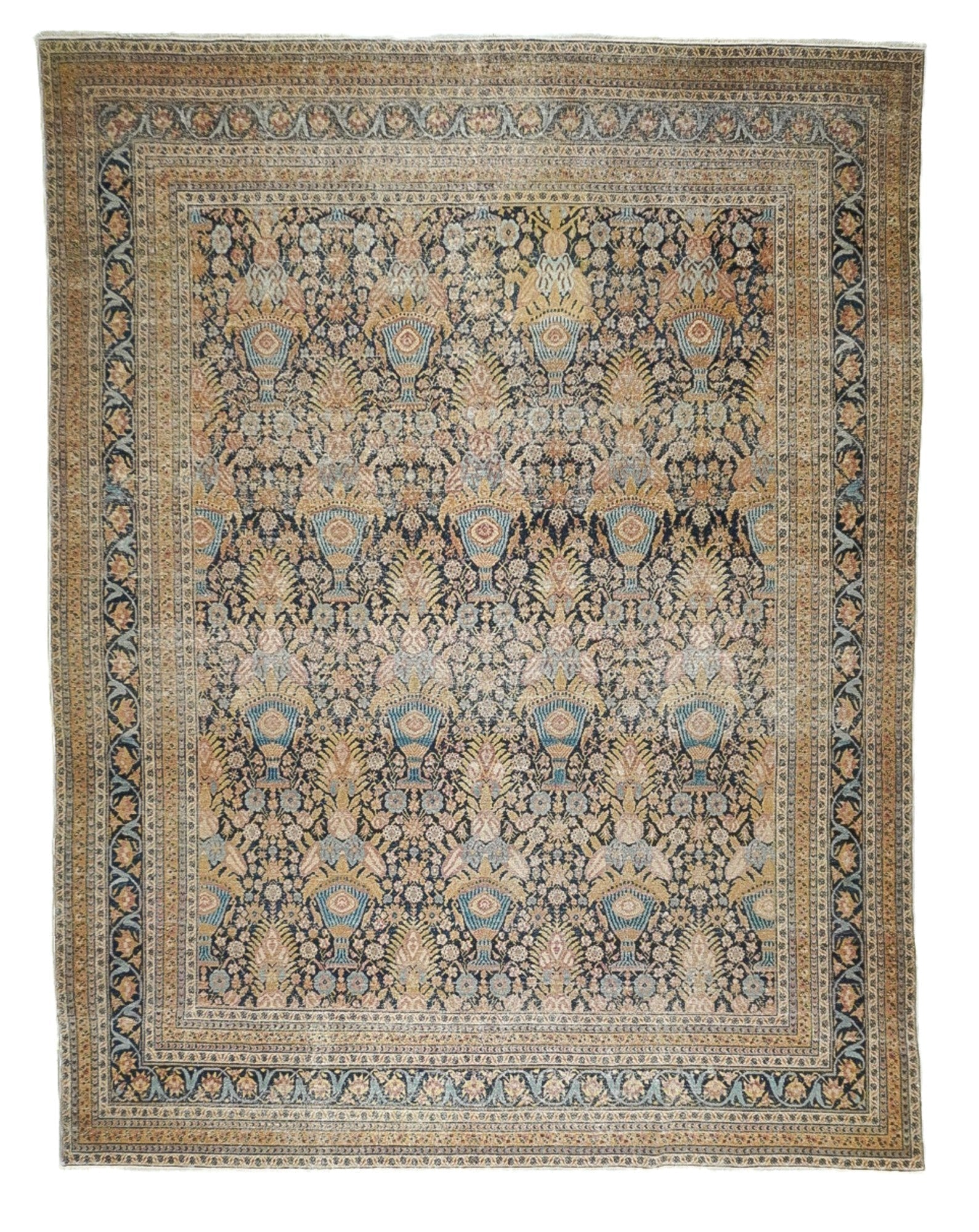 Antique Tabriz Rug 7'4'' x 9'7''