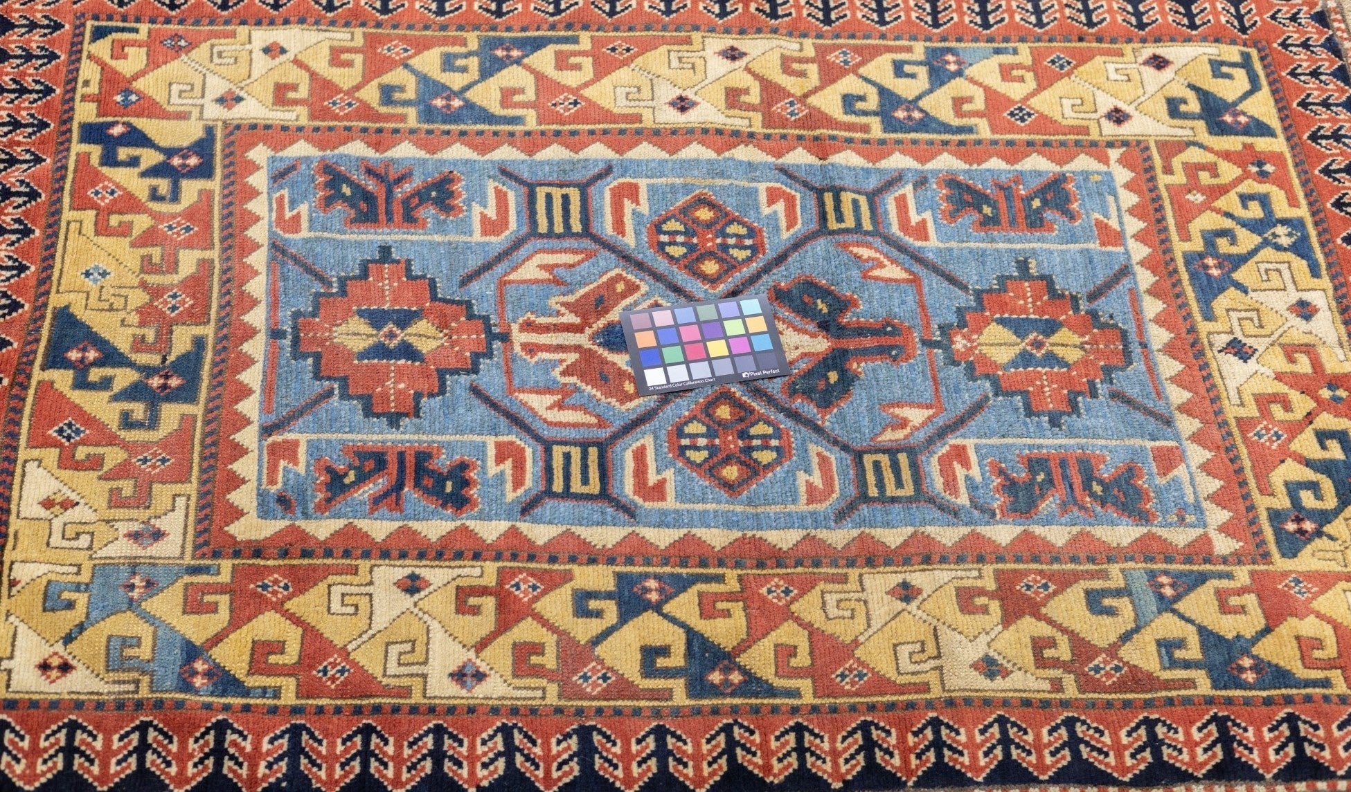 Antique Caucasian Kazak Rug 3'5'' x 5'2''