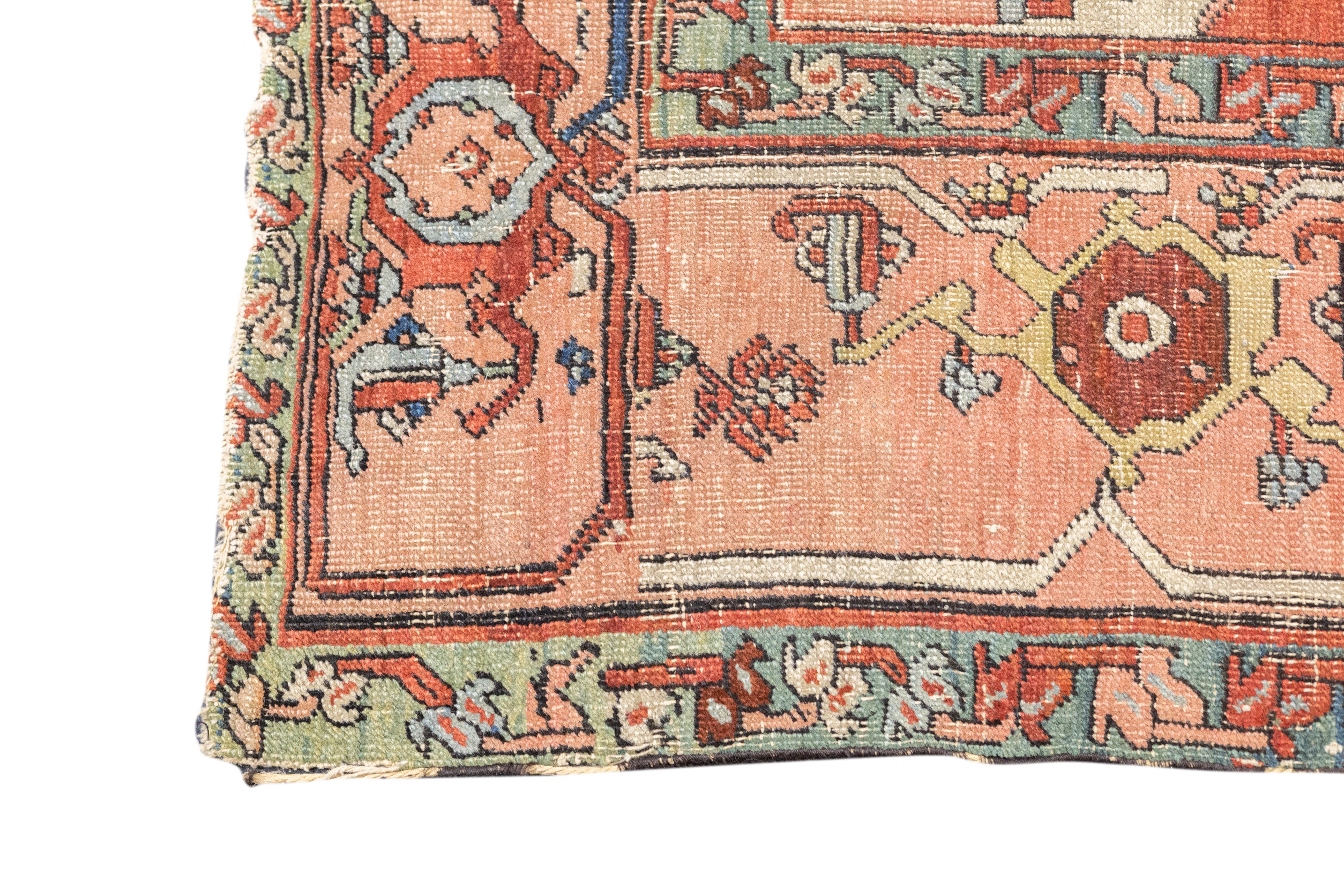 Antique Serapi Rug 9'3'' x 9'11''
