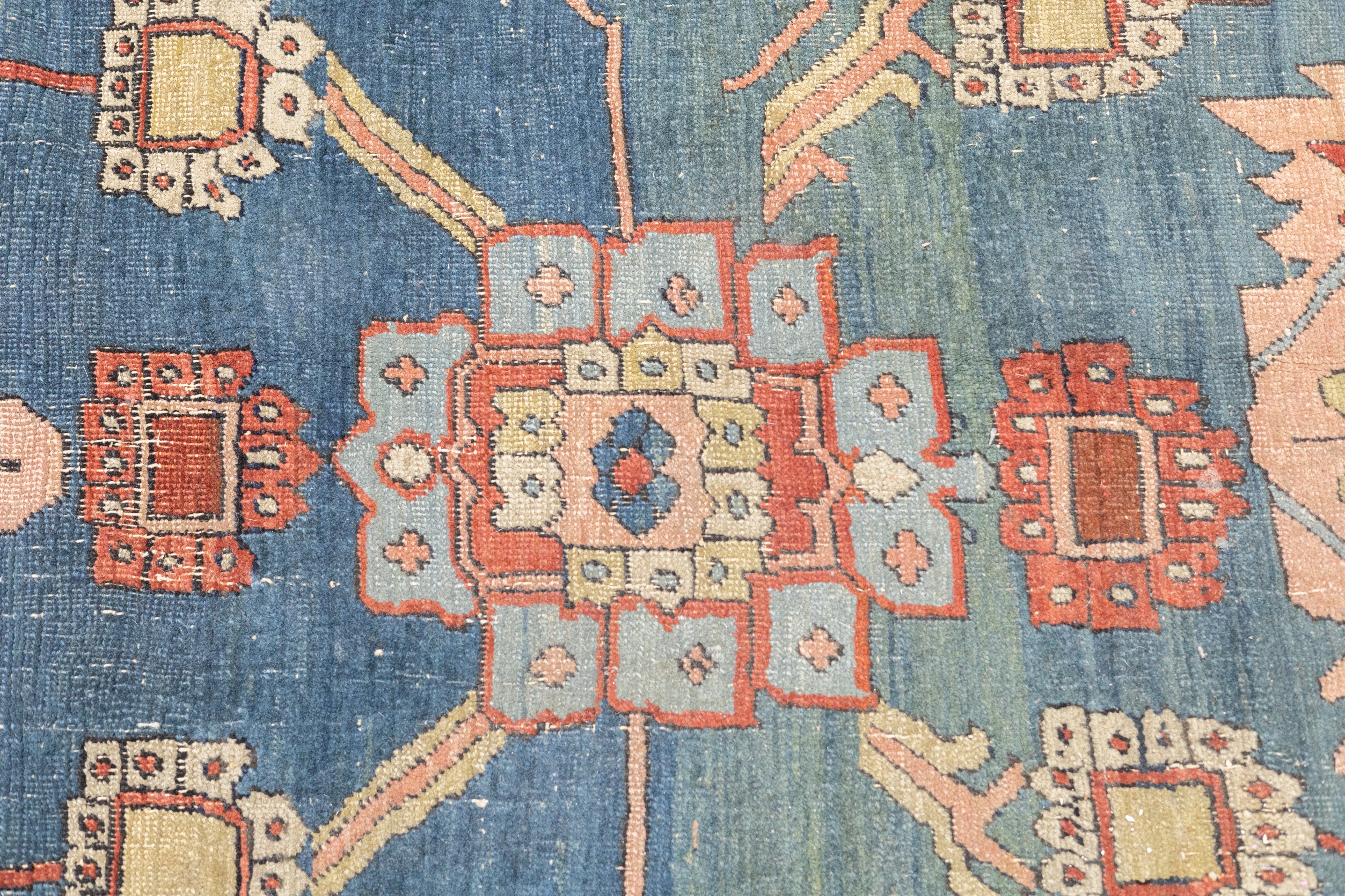 Antique Serapi Rug 9'3'' x 9'11''