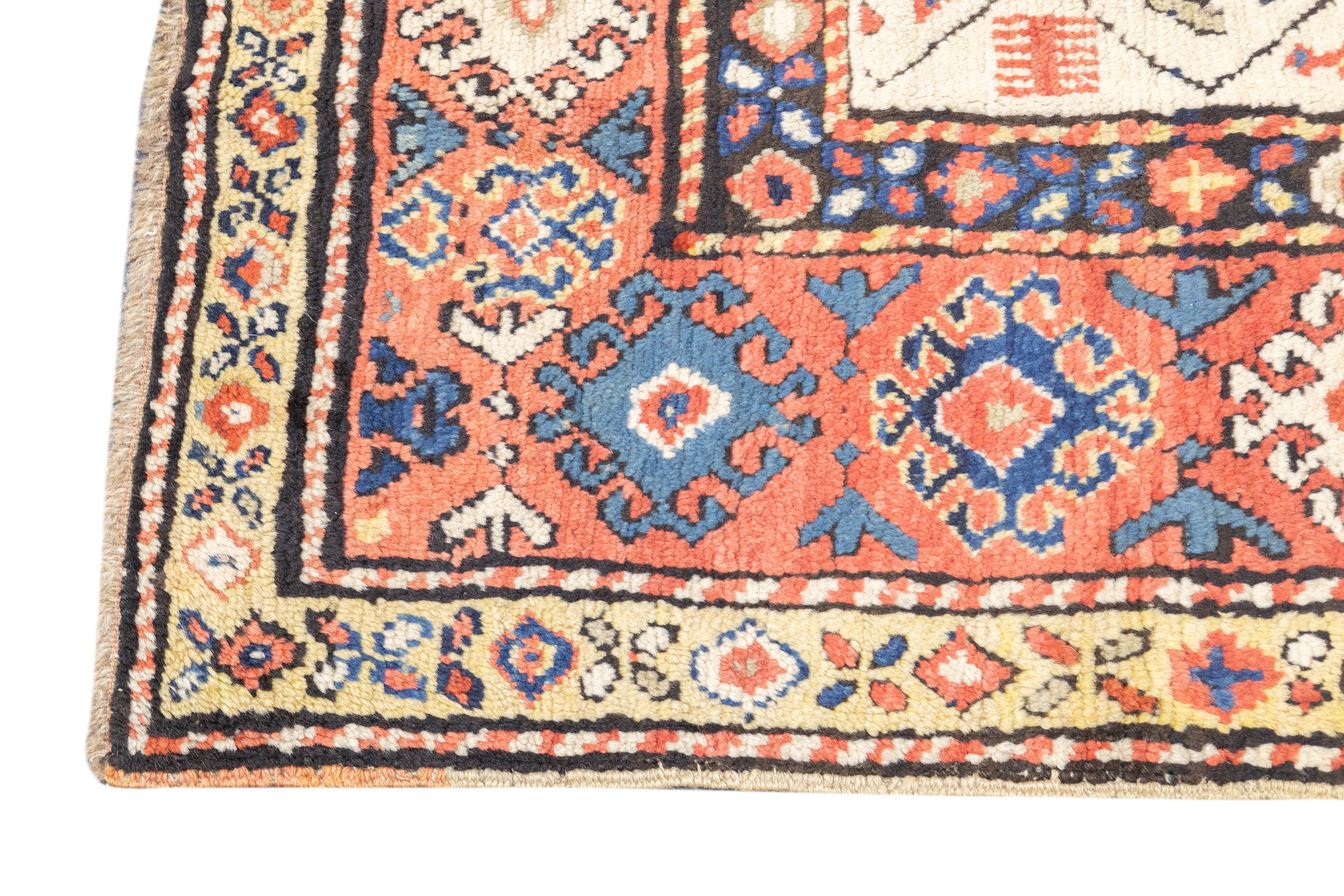 Antique Caucasian Kazak Rug 4'9'' x 7'0"