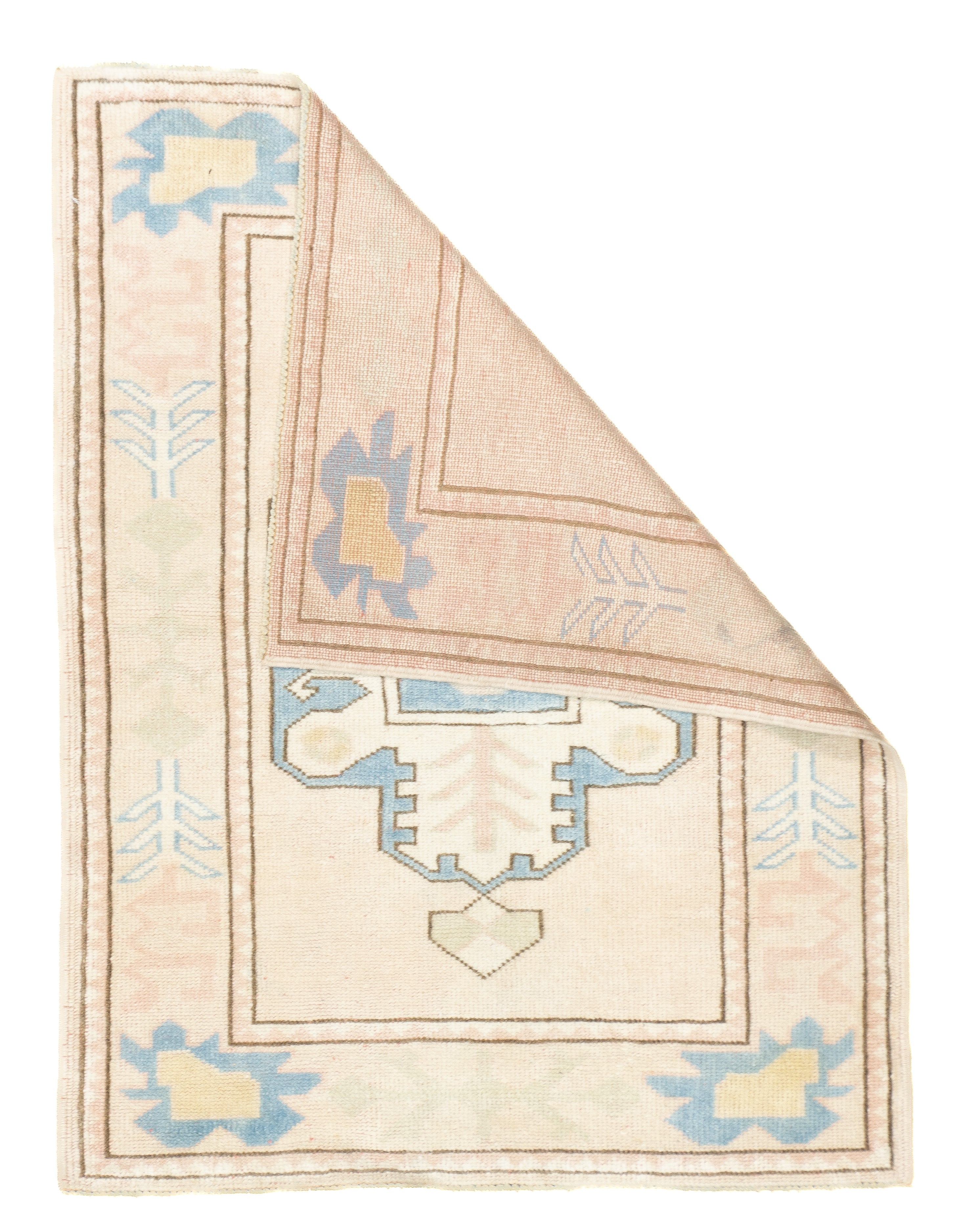 Oushak Rug 3'0" x 3'11''