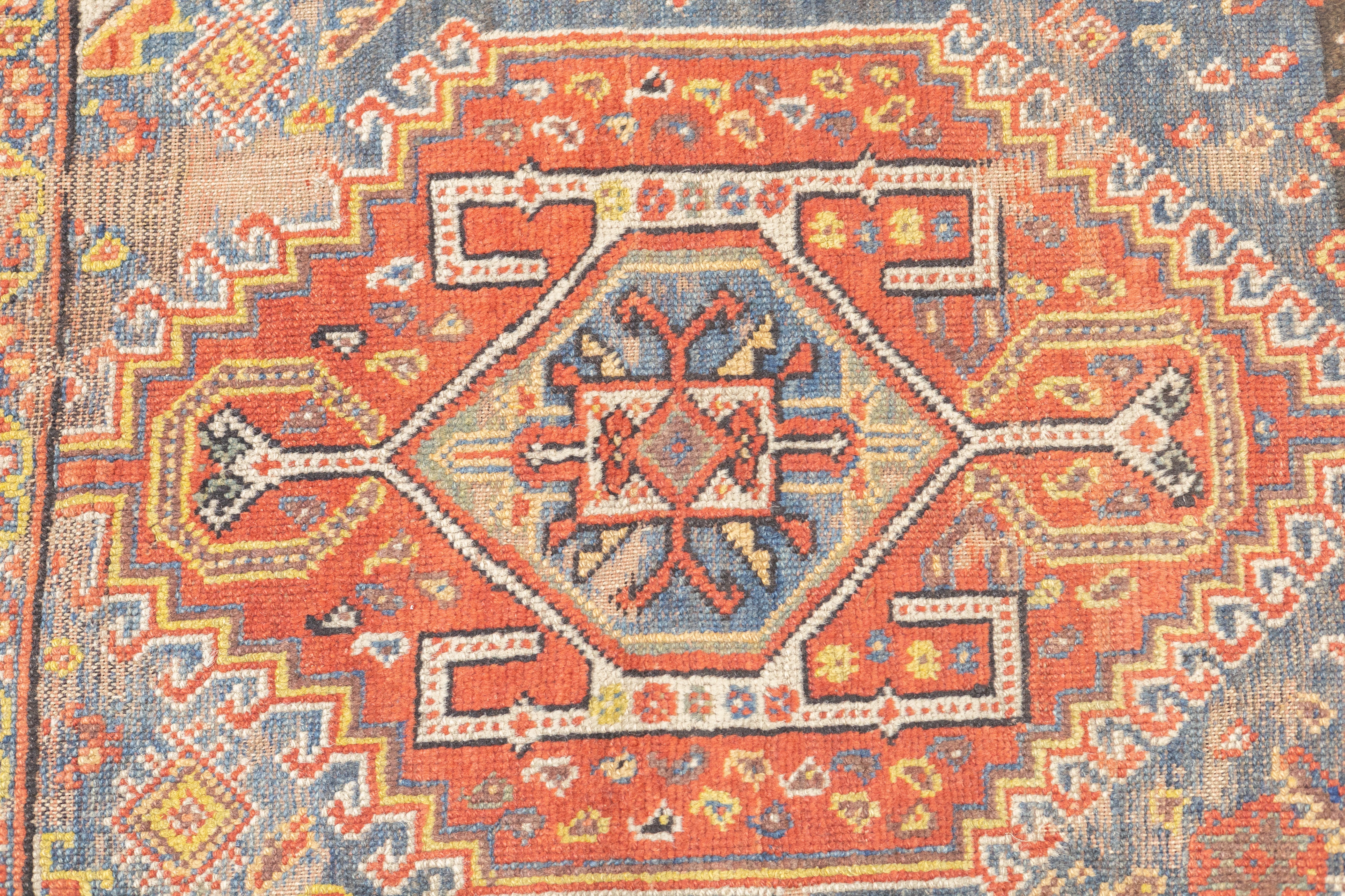 Antique Qashqai Rug 4'5'' x 7'8''