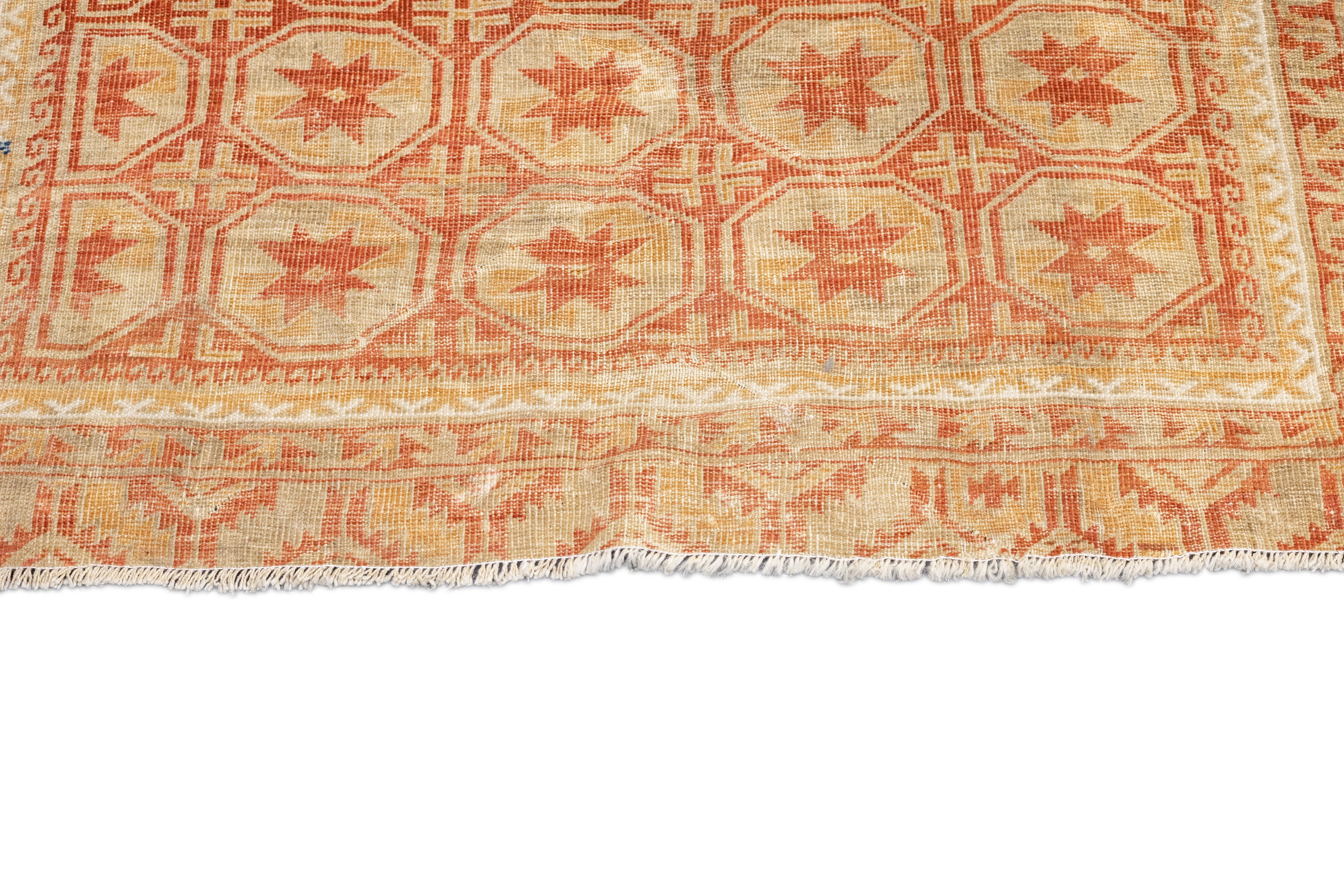 Antique Khotan Rug 3'10'' x 6'7''