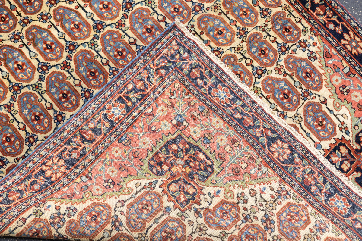 Antique Farahan Sarouk Rug 3'8'' x 5'0"