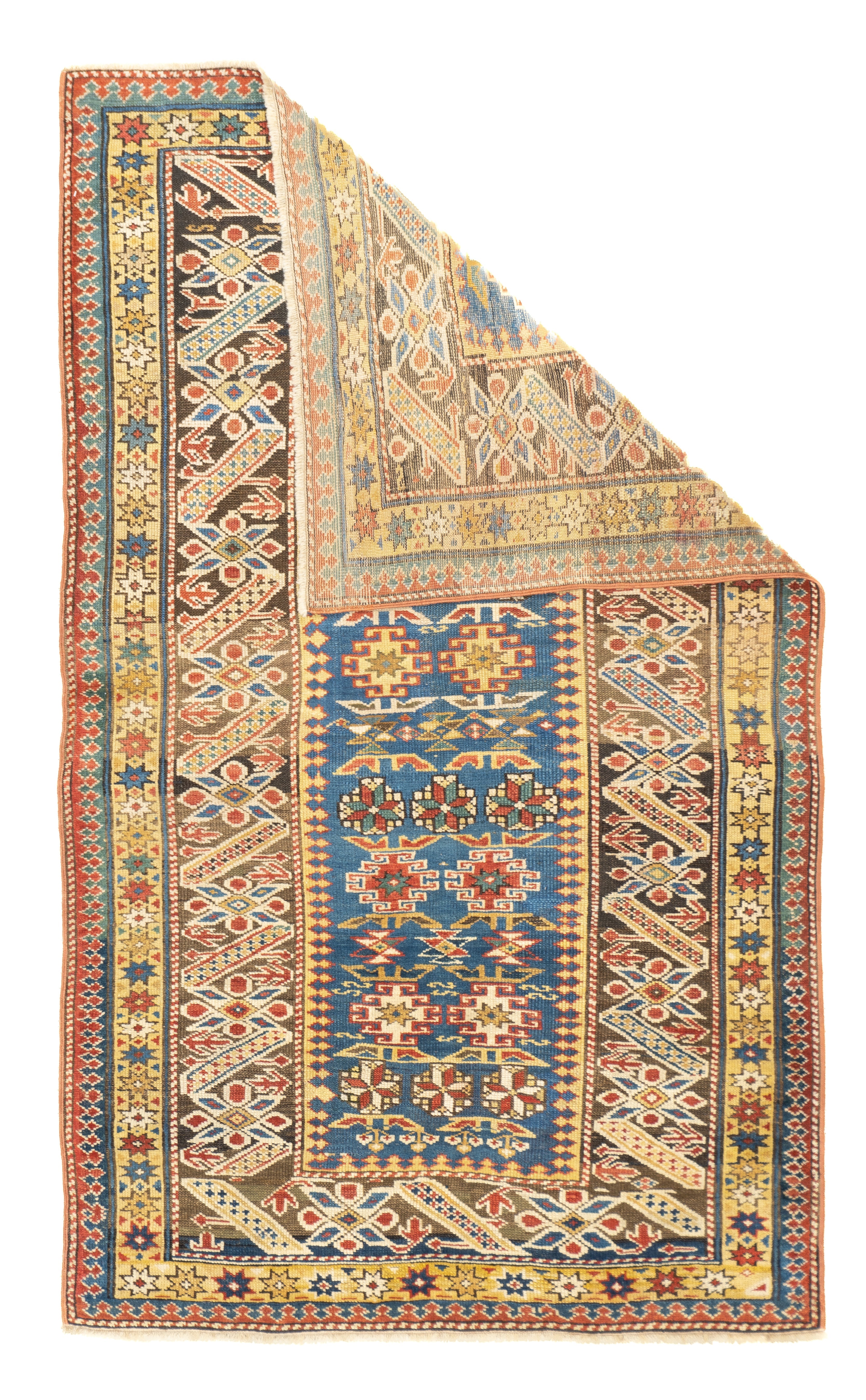 Antique Shirvan Chichi Rug 3'9'' x 6'2''