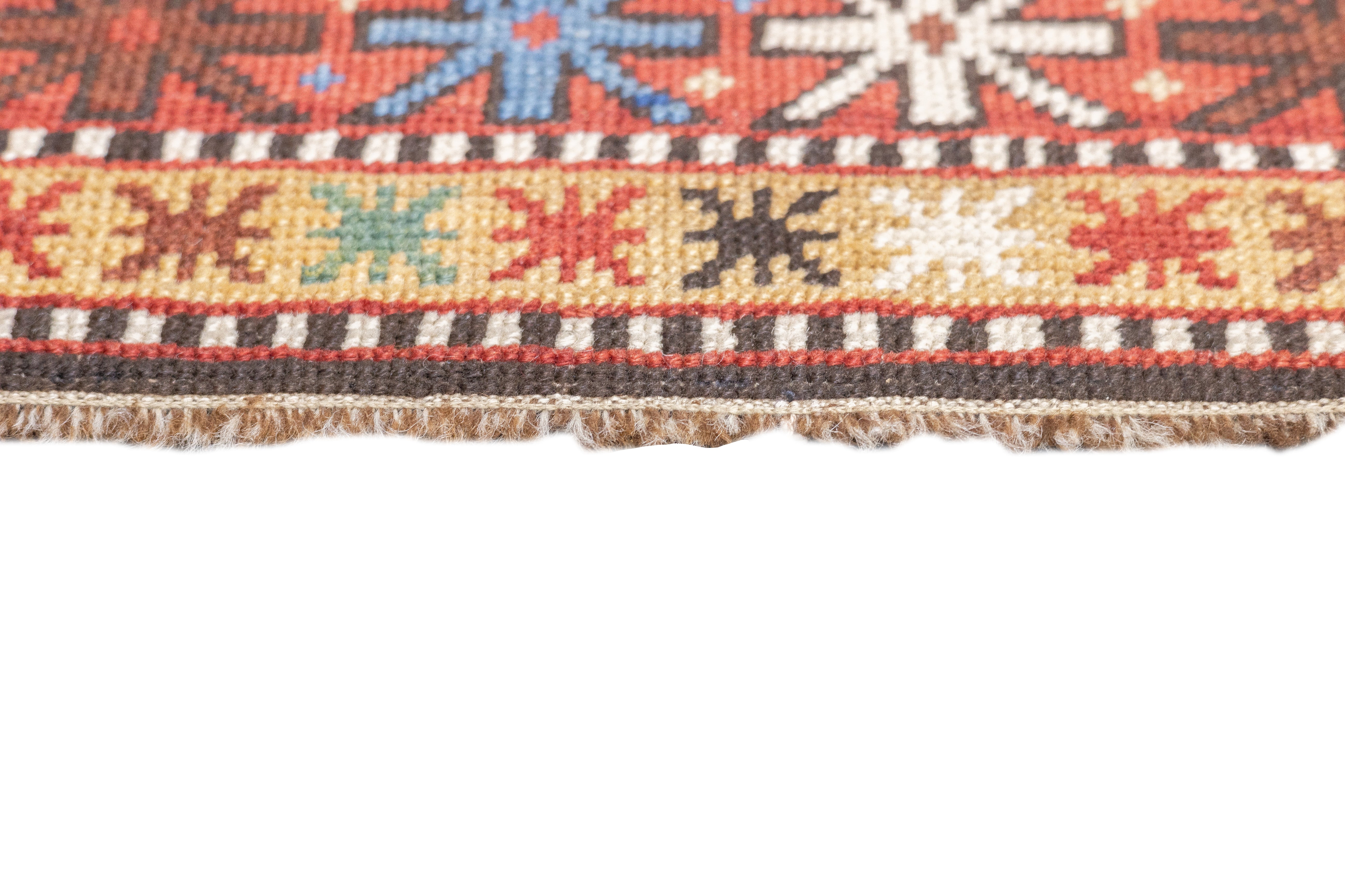 Antique Caucasian Shirvan Rug 2'8'' x 4'9''