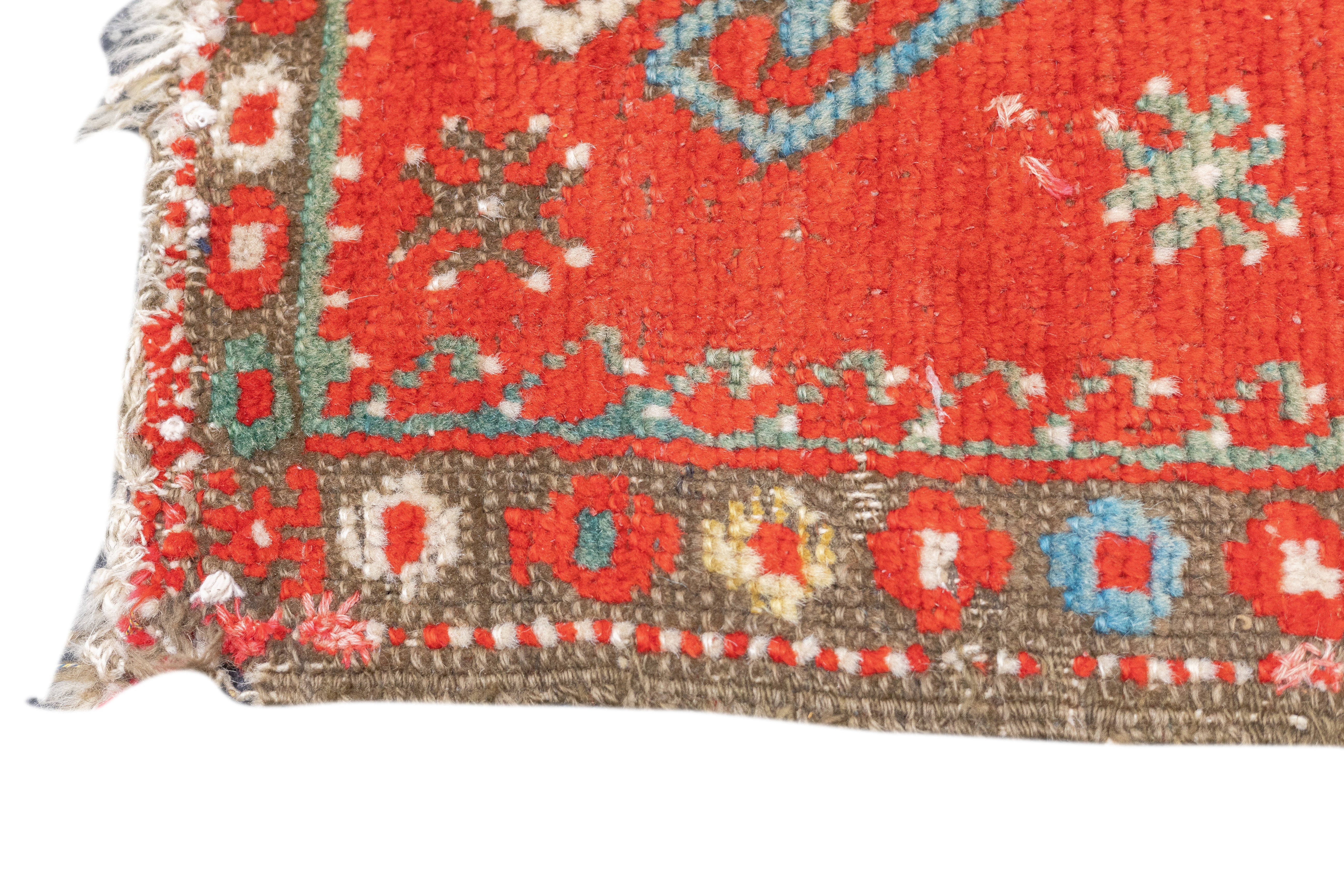 Fine Antique Turkish Konya (one of three) Rug 1'6'' x 2'11''