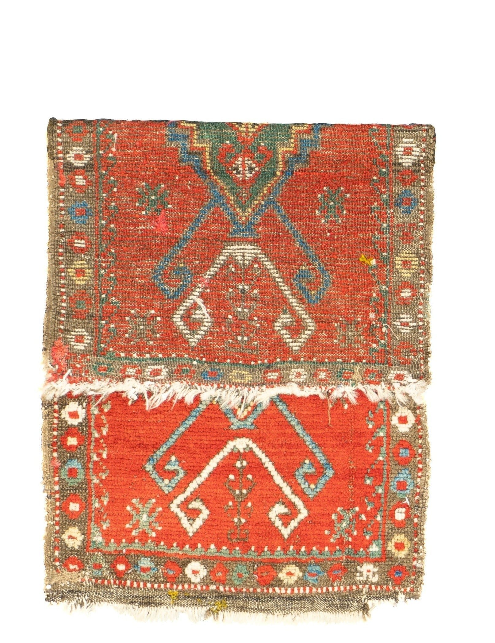 Fine Antique Turkish Konya (one of three) Rug 1'6'' x 2'11''