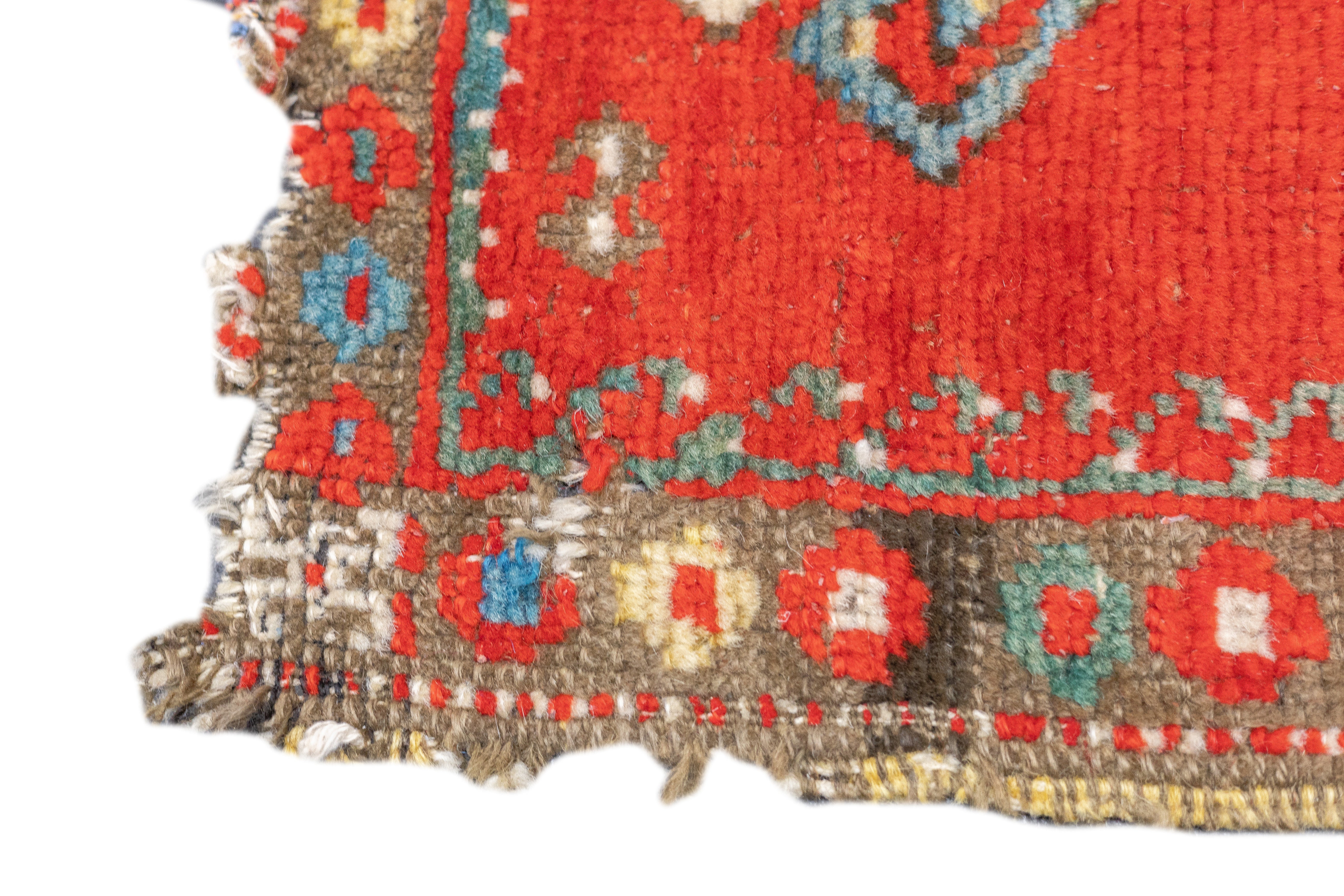 Fine Antique Turkish Konya (one of three) Rug 1'6'' x 2'11''
